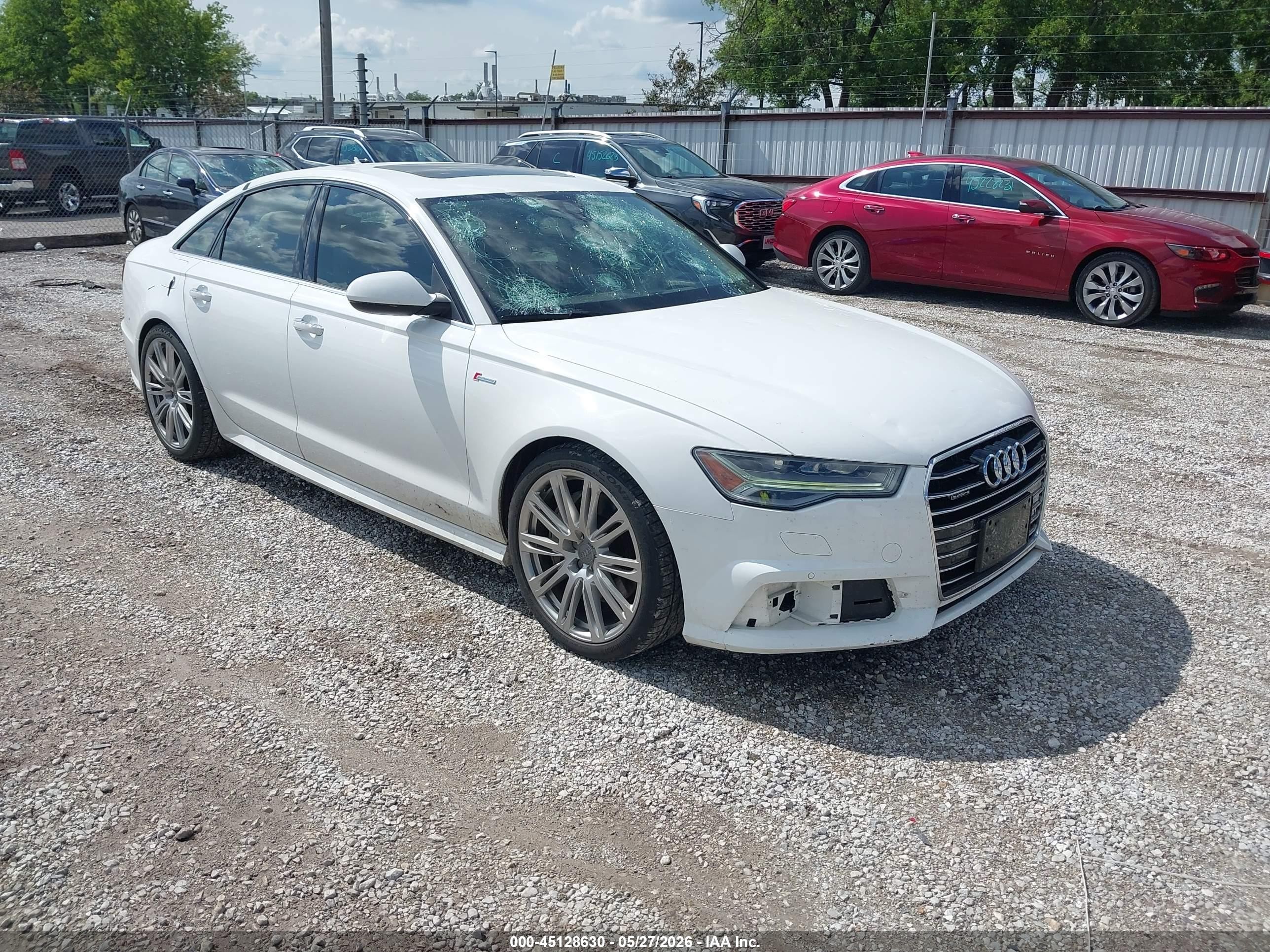 2016 Audi A6 Prestige, VIN WAUHGAFC2GN162597 — Hail
