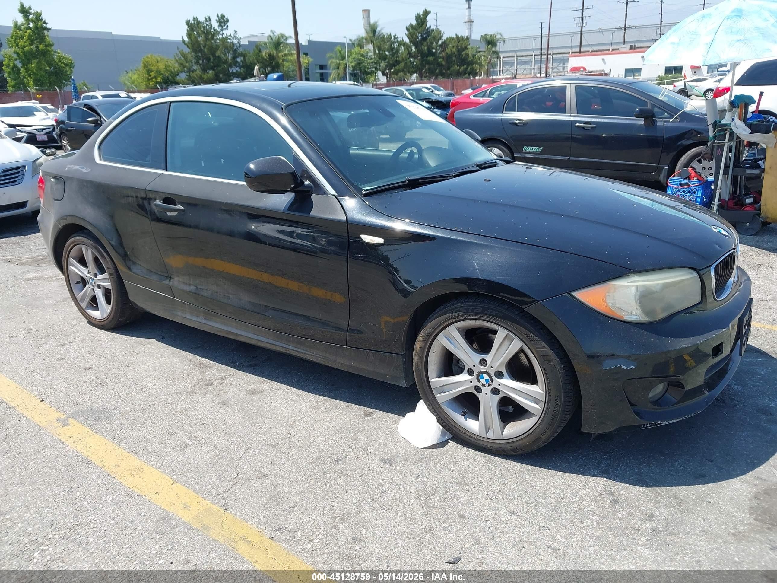 2012 BMW 1 Series 128i, VIN WBAUP9C5XCVS94214 — Normal wear