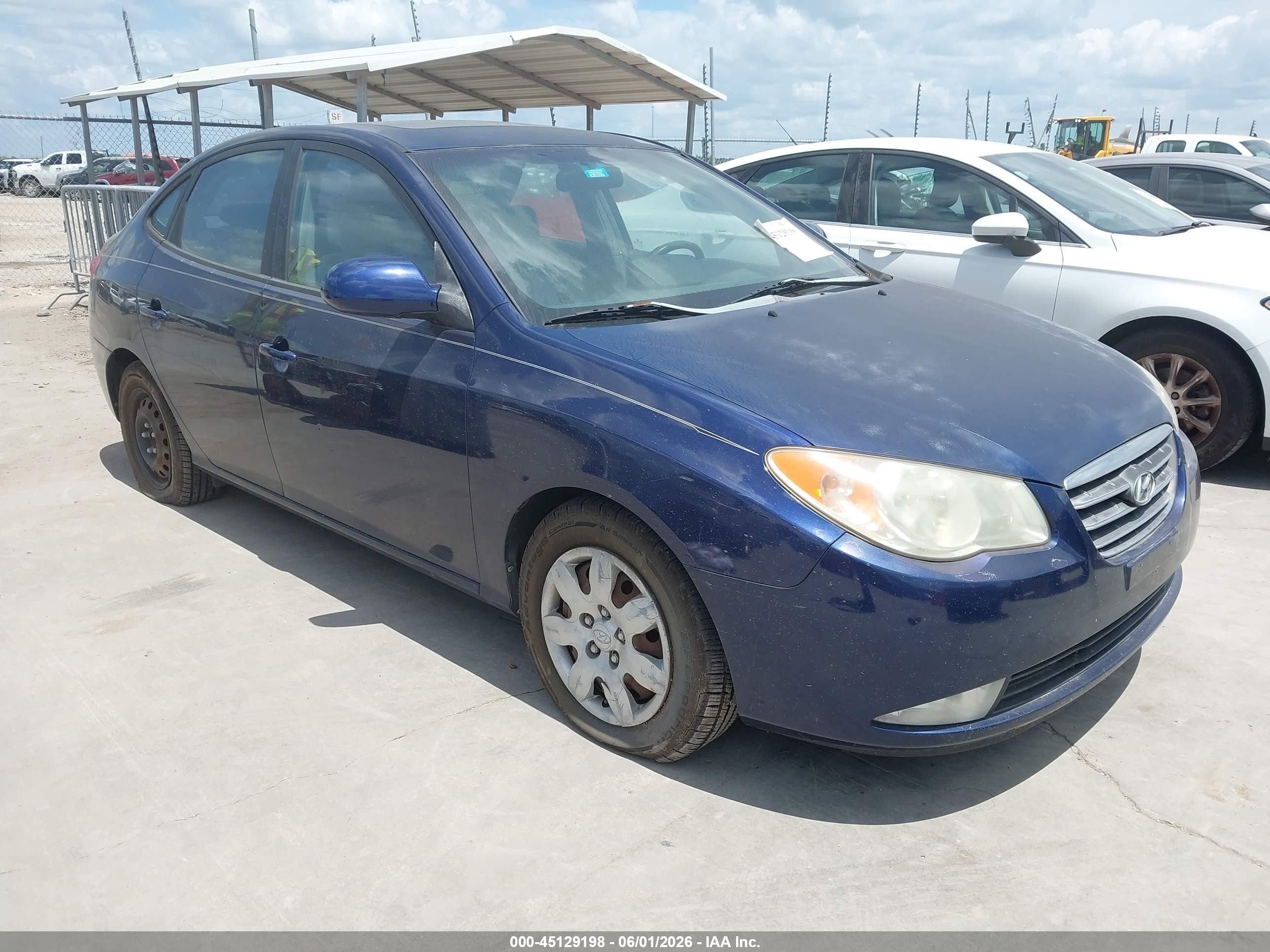 2007 Hyundai Elantra GLS, VIN KMHDU46D97U155829 — Normal wear