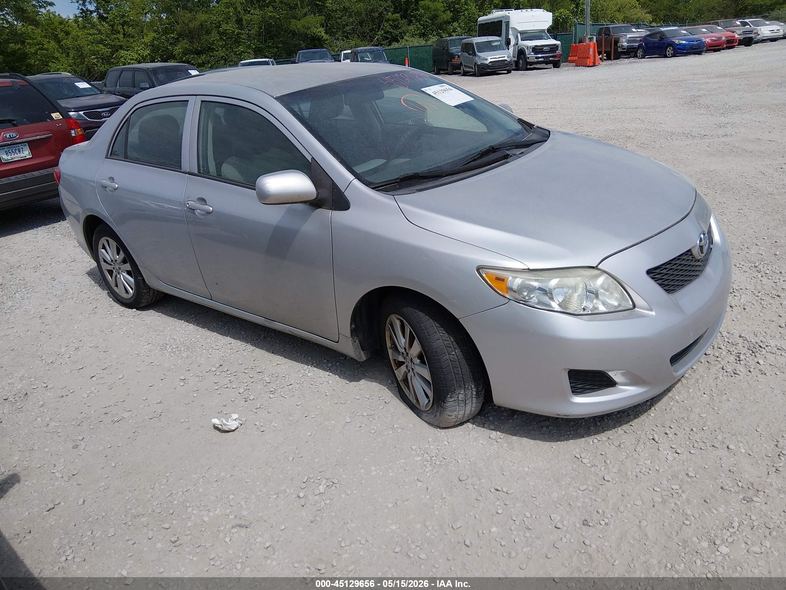 2009 Toyota Corolla LE, VIN 2T1BU40E29C050546 — Normal wear