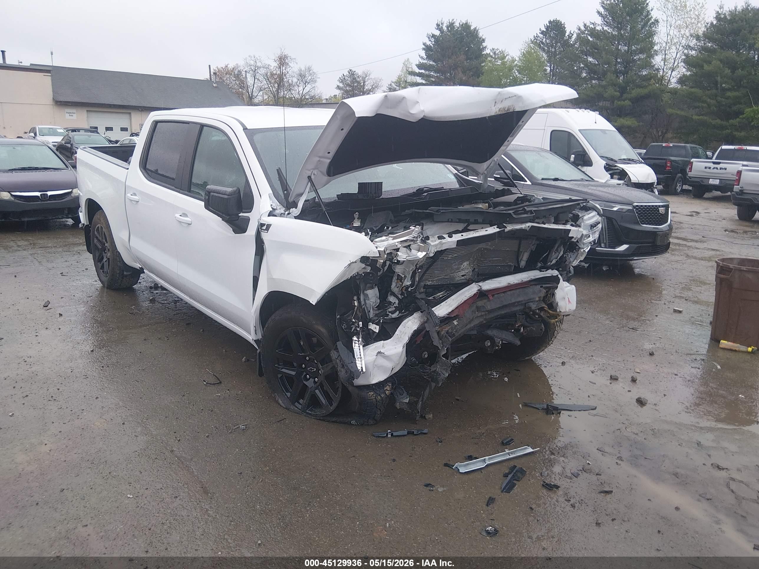 2023 Chevrolet Silverado 1500 RST, VIN 1GCUDEED3PZ207308 — Front end