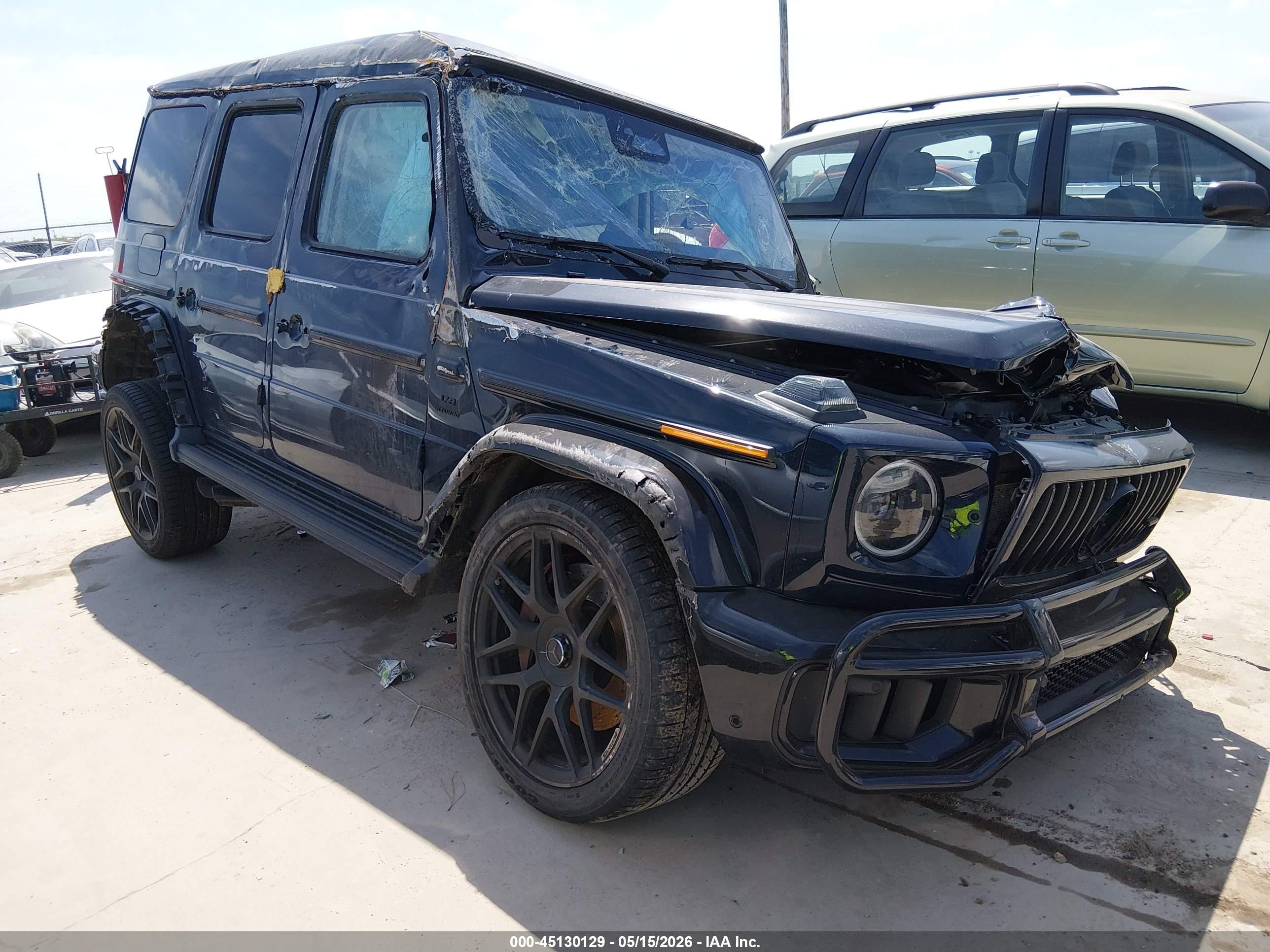 2025 Mercedes-Benz G 63 AMG, VIN W1NWH5AB2SX049333 — Rollover