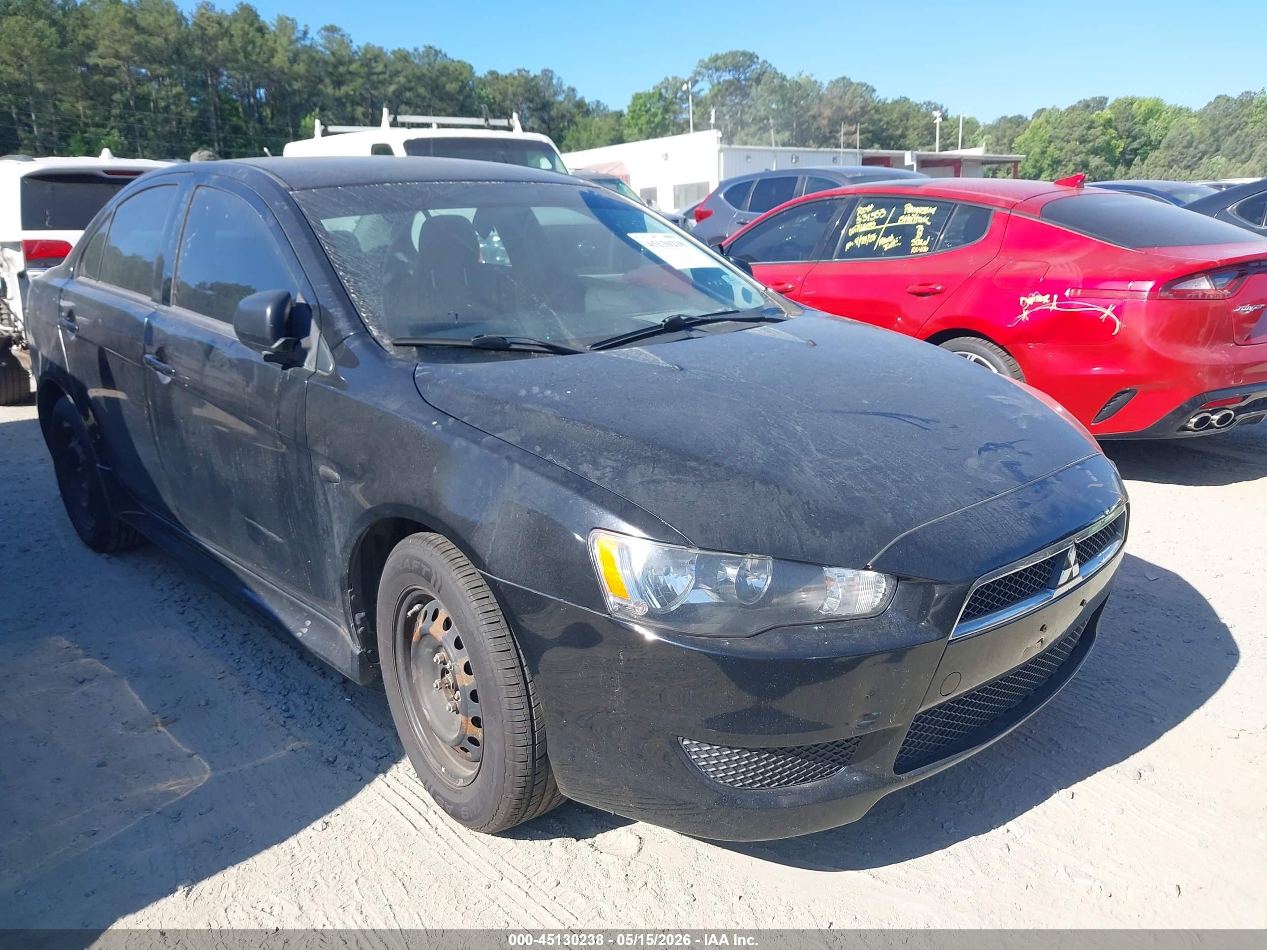 2013 Mitsubishi Lancer ES, VIN JA32U2FU0DU000628 — Side