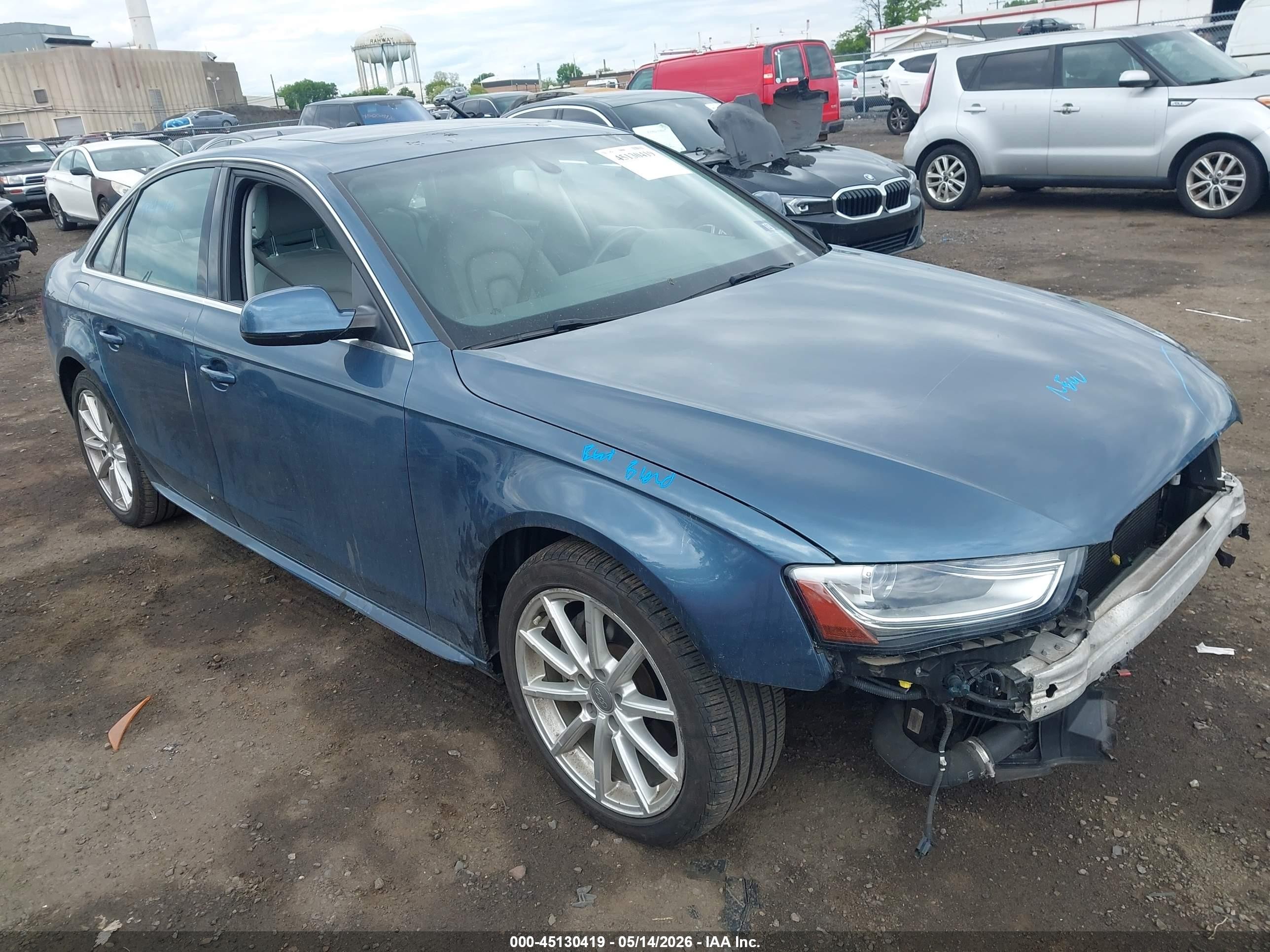 2016 Audi A4 Premium, VIN WAUBFAFL9GN001740 — Front end