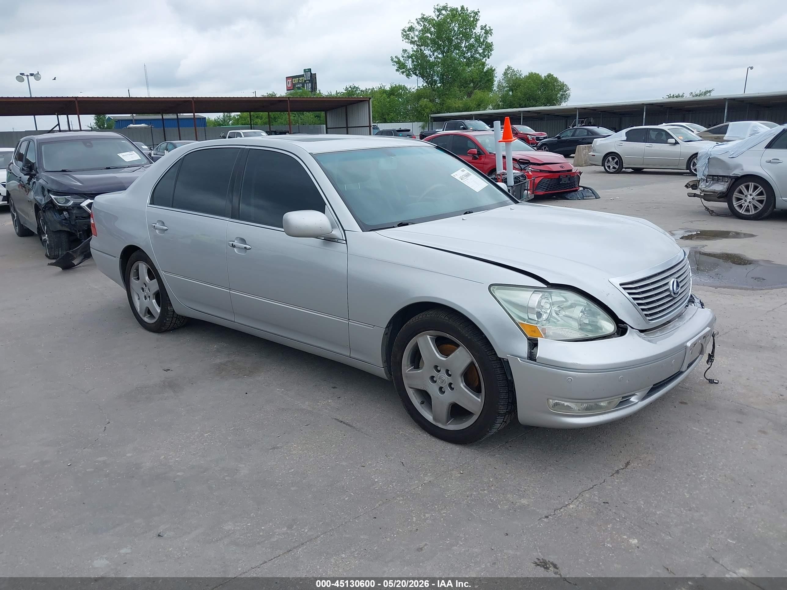 2006 Lexus LS 430, VIN JTHBN36F665050418 — Front end
