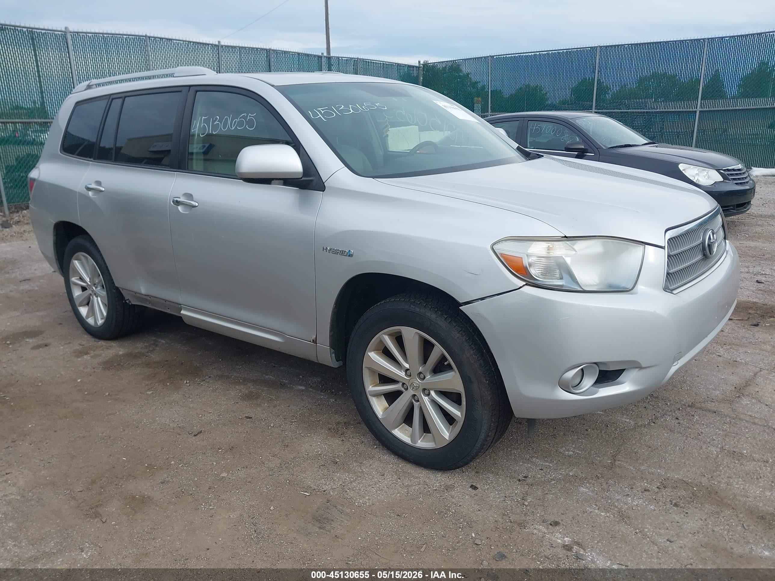 2009 Toyota Highlander Limited, VIN JTEEW44A492026872 — Normal wear