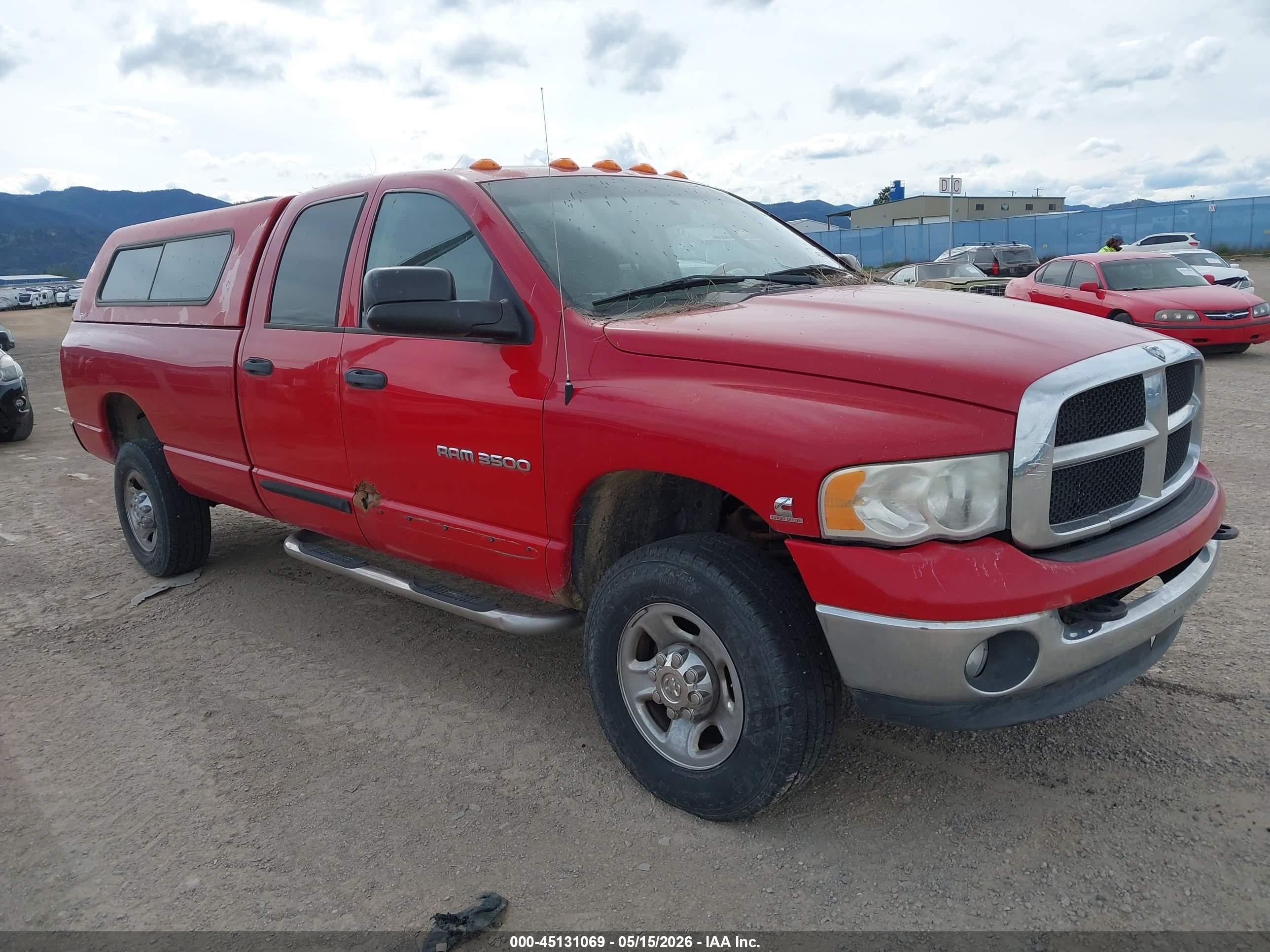 2004 Dodge 3500 ST, VIN 3D7LU38C34G252513 — Обычный износ