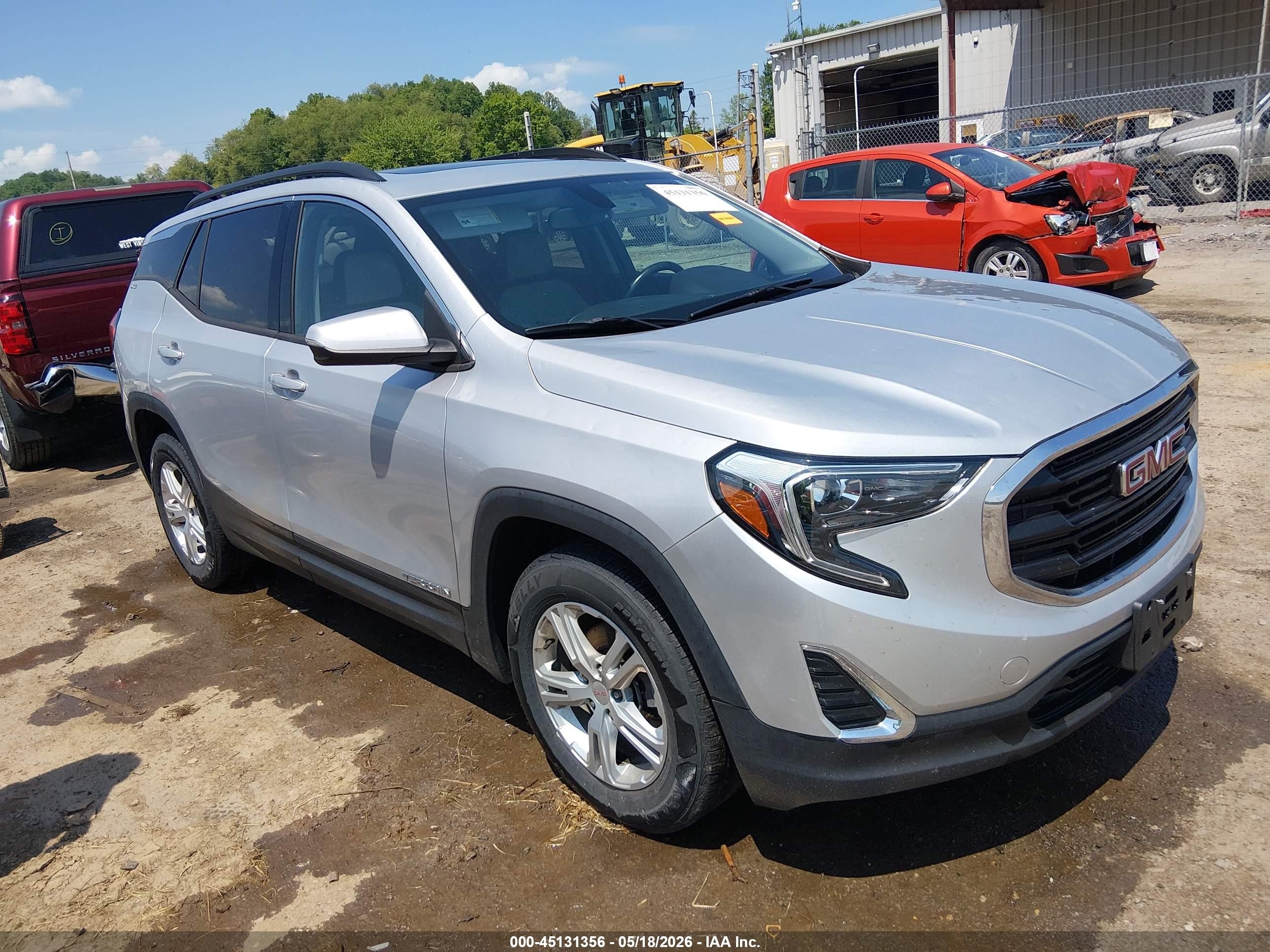 2018 GMC Terrain SLE, VIN 3GKALTEV2JL292857 — Hail