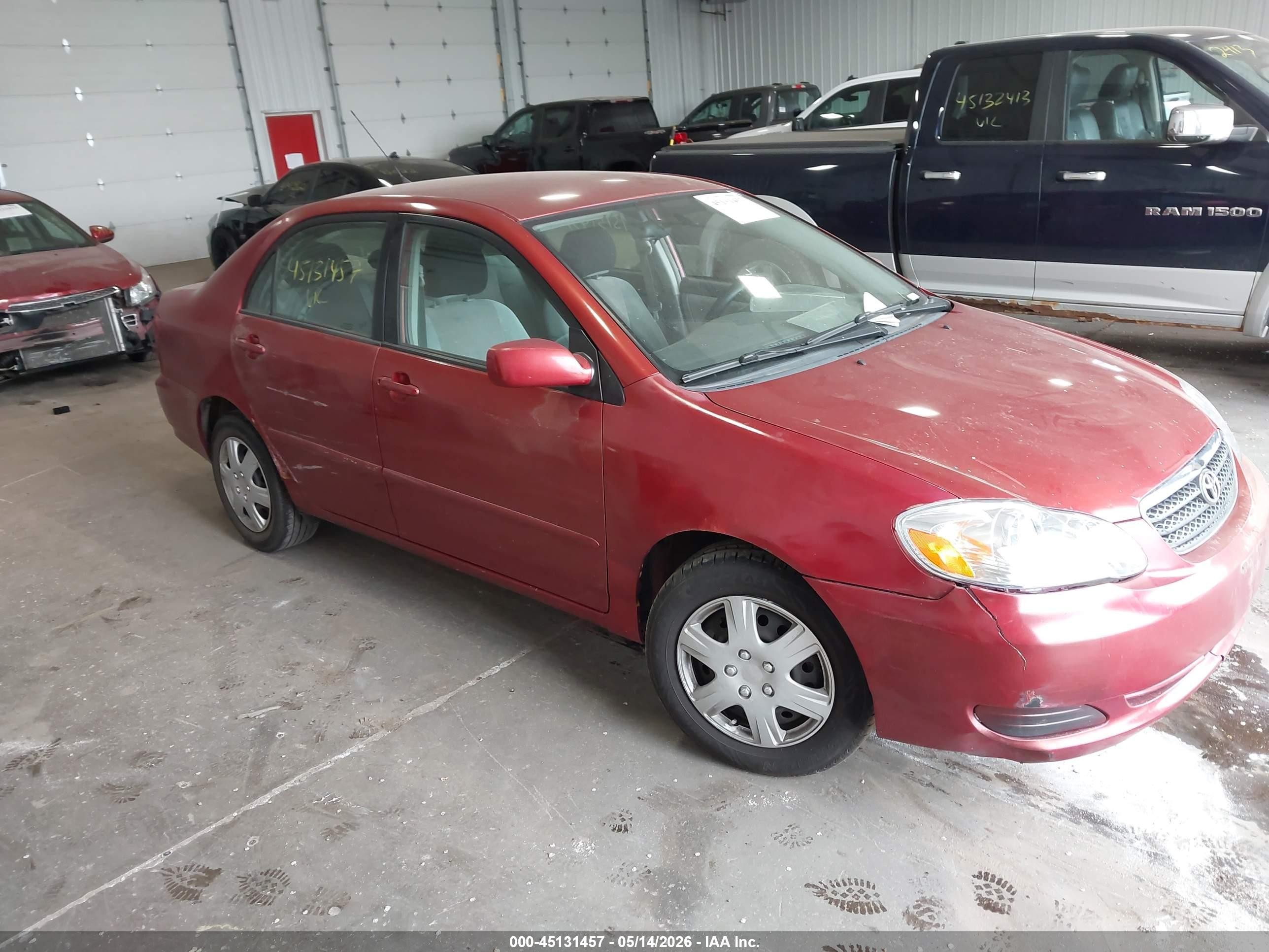 2007 Toyota Corolla CE, VIN 2T1BR32E57C845614 — Side