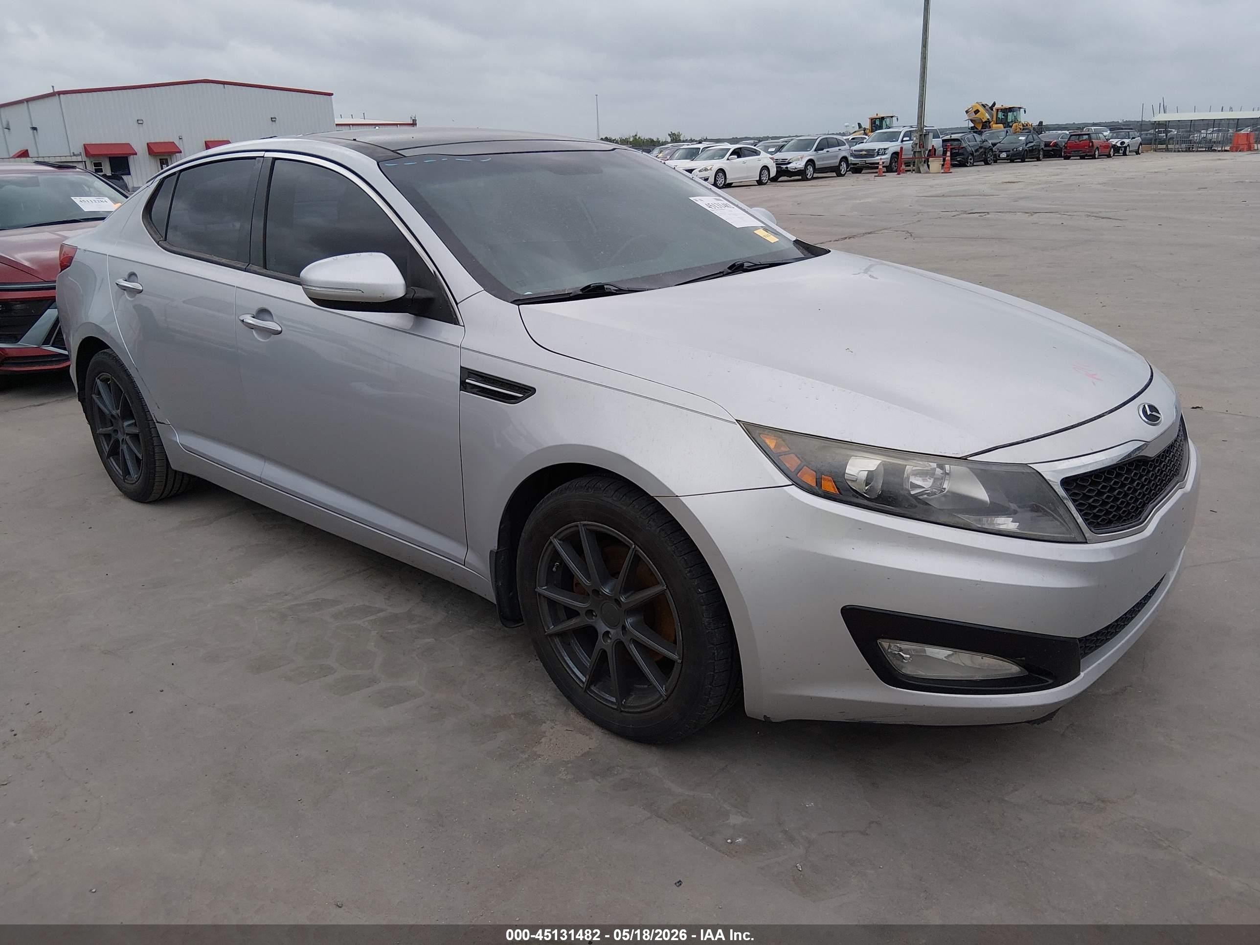 2013 Kia Optima EX, VIN 5XXGN4A76DG251449 — Storm