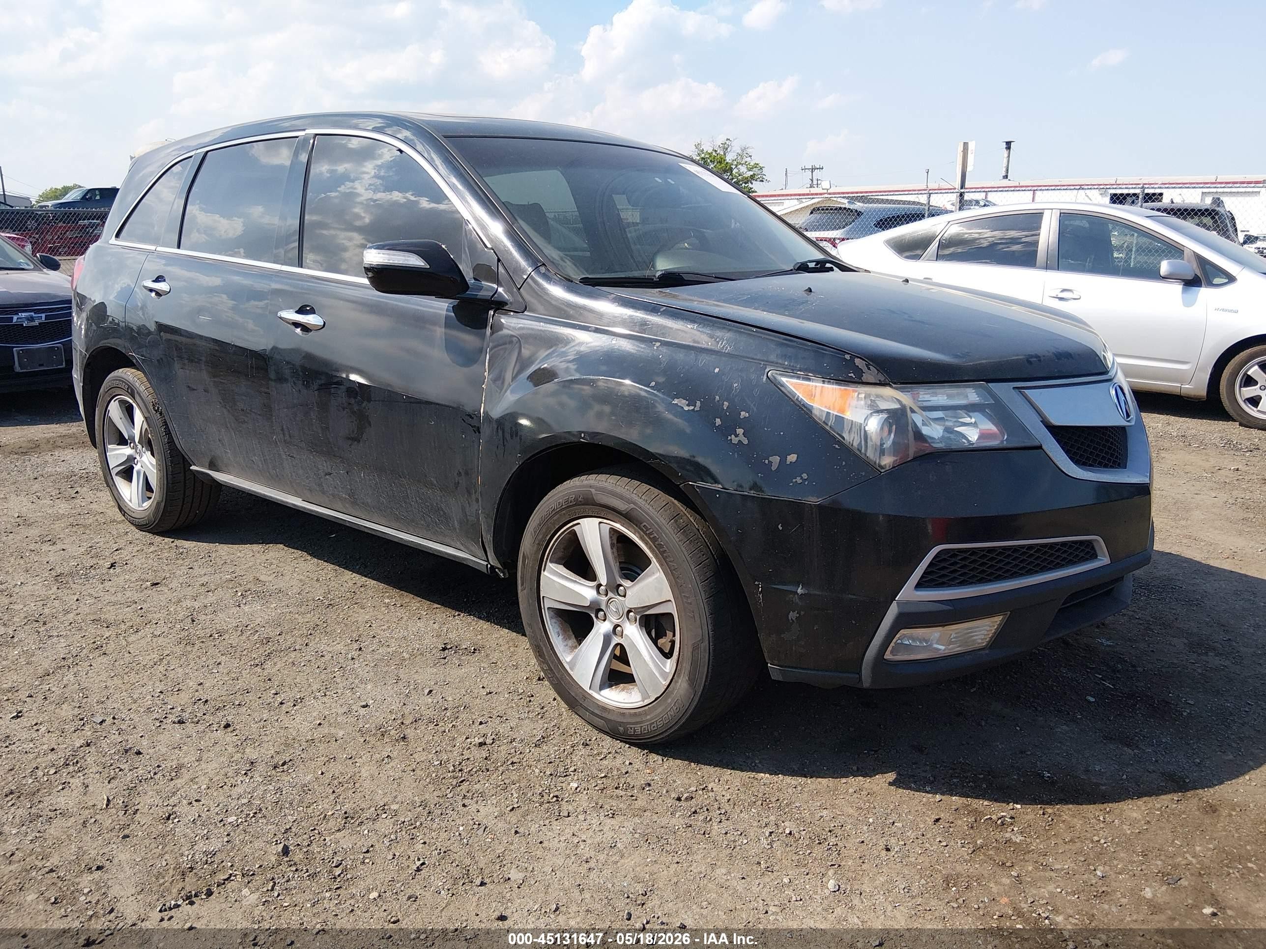 2012 Acura MDX Technology, VIN 2HNYD2H32CH510586 — Normal wear
