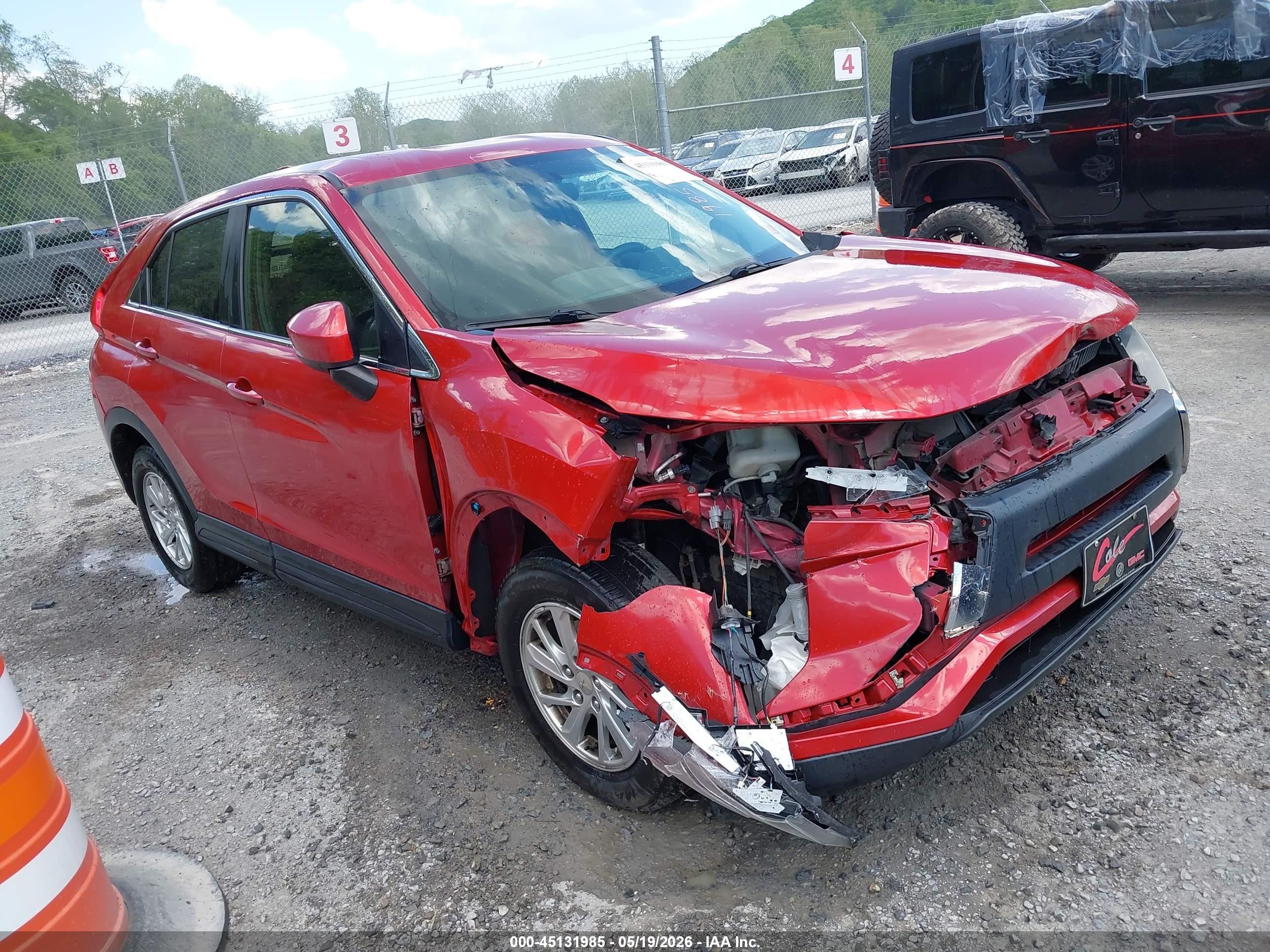 2018 Mitsubishi Eclipse Cross ES, VIN JA4AT3AA8JZ056781 — All over