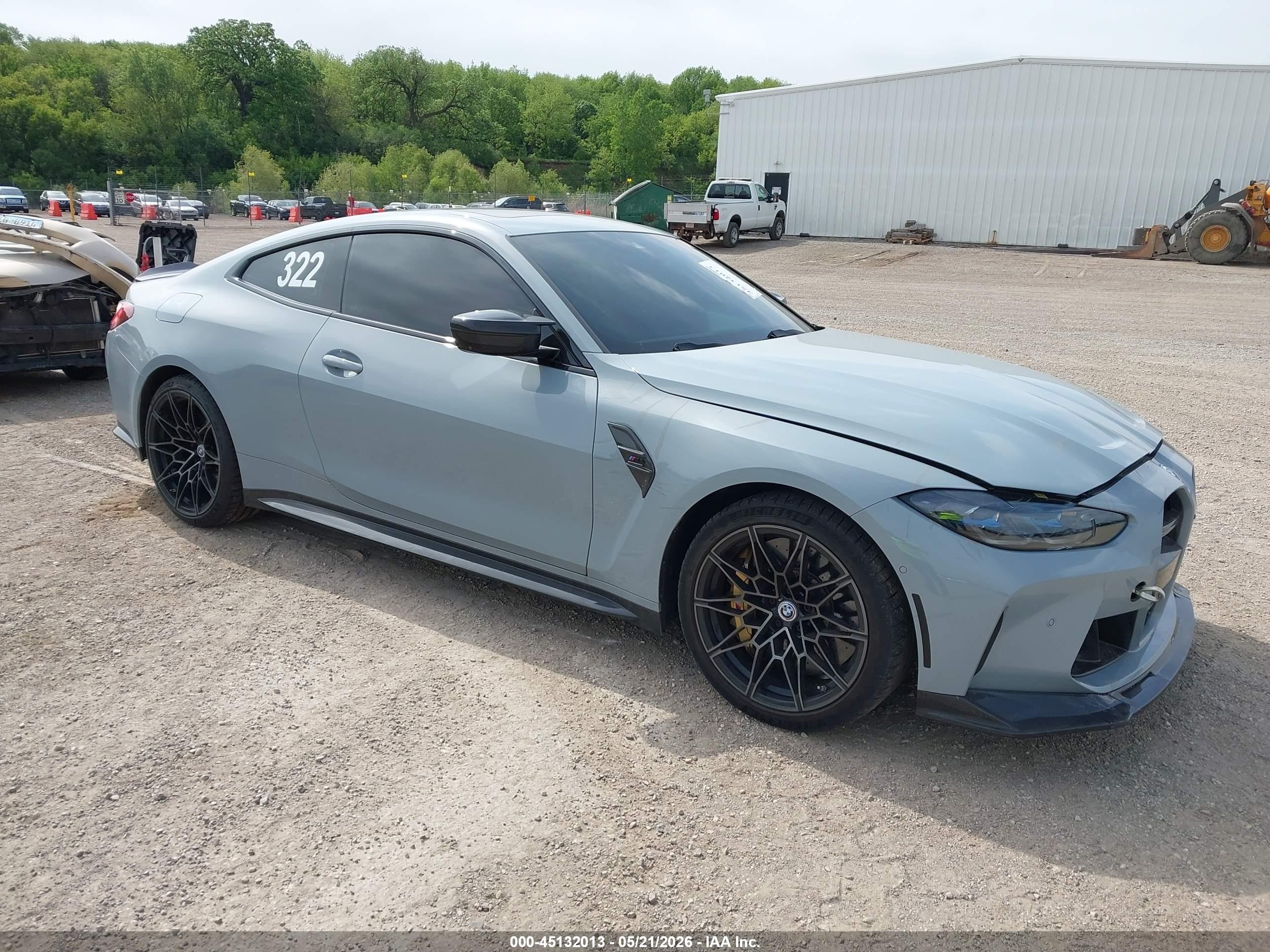 2022 BMW M4 Competition, VIN WBS33AZ05NCL04694 — Undercarriage