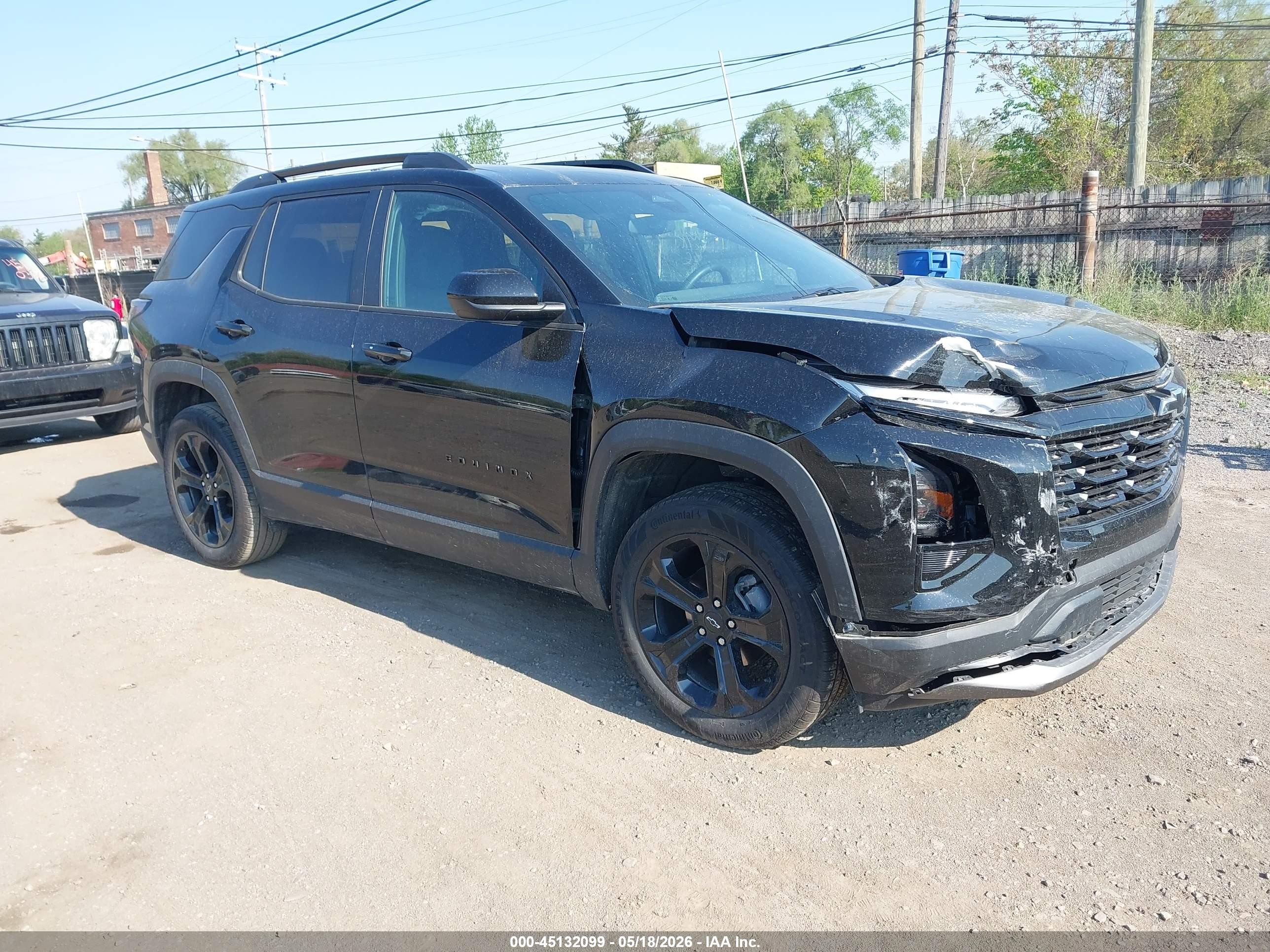 2026 Chevrolet Equinox FWD LT, VIN 3GNAXHEG5TL271588 — Front end