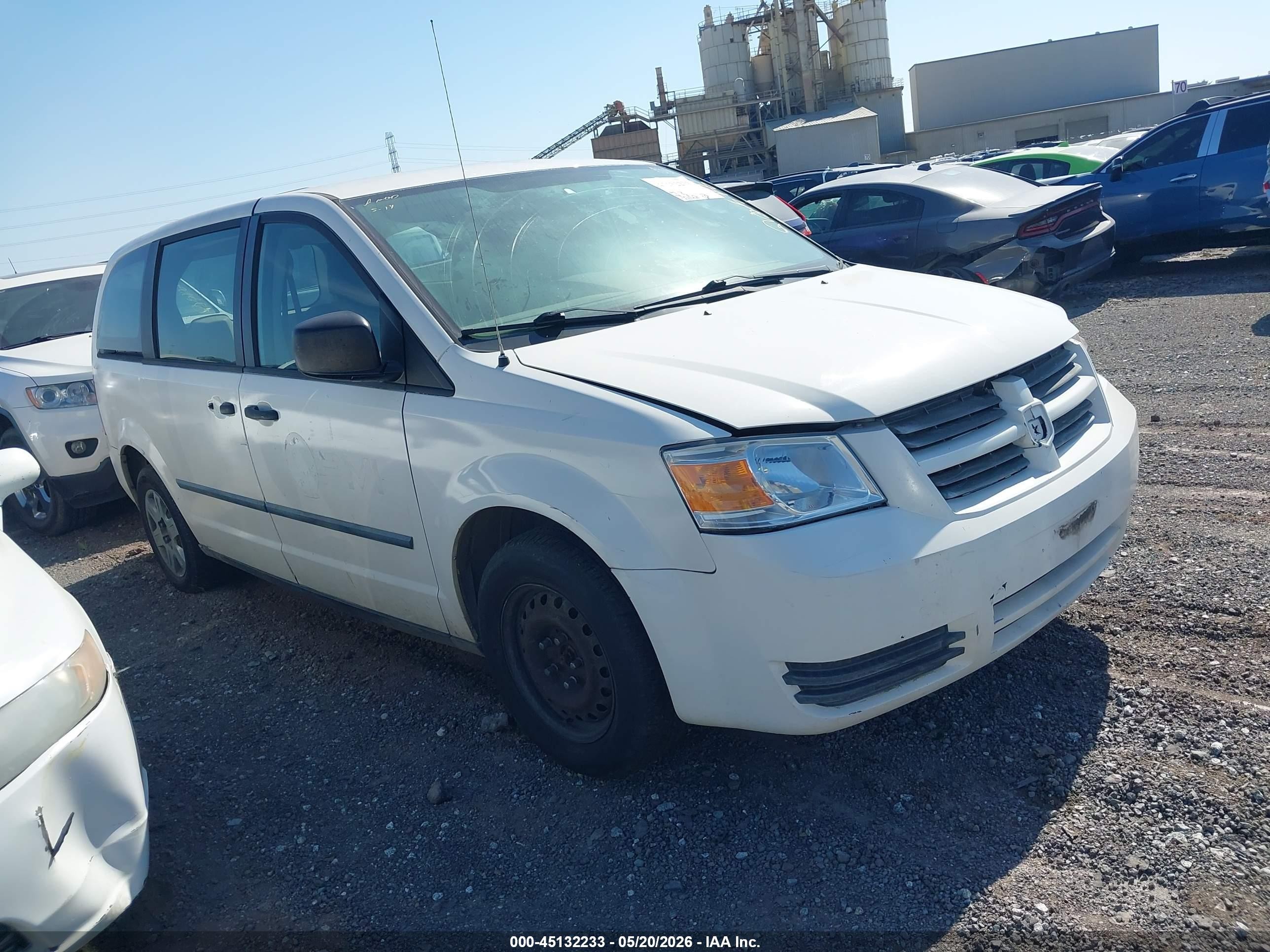 2008 Dodge Grand Caravan Cargo, VIN 1D4HN11HX8B186504 — Normal wear