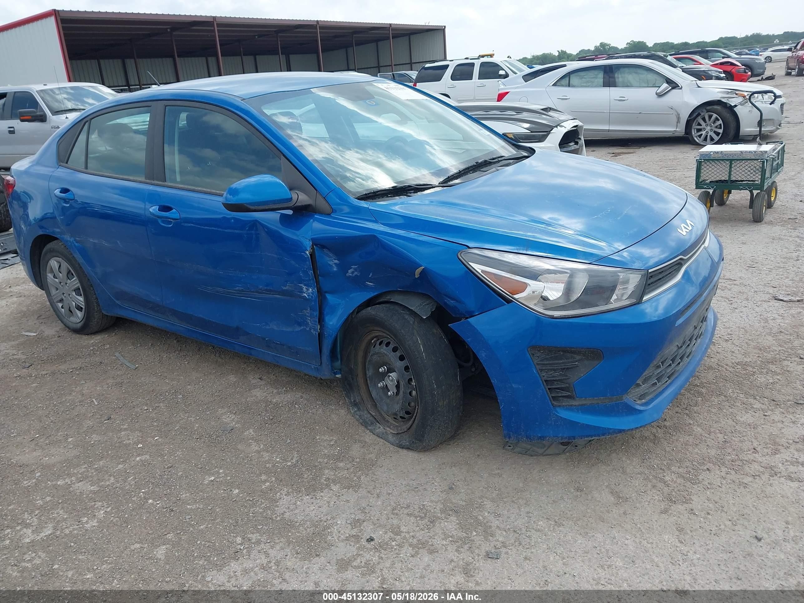 2023 Kia Rio LX, VIN 3KPA24AD8PE623679 — Side