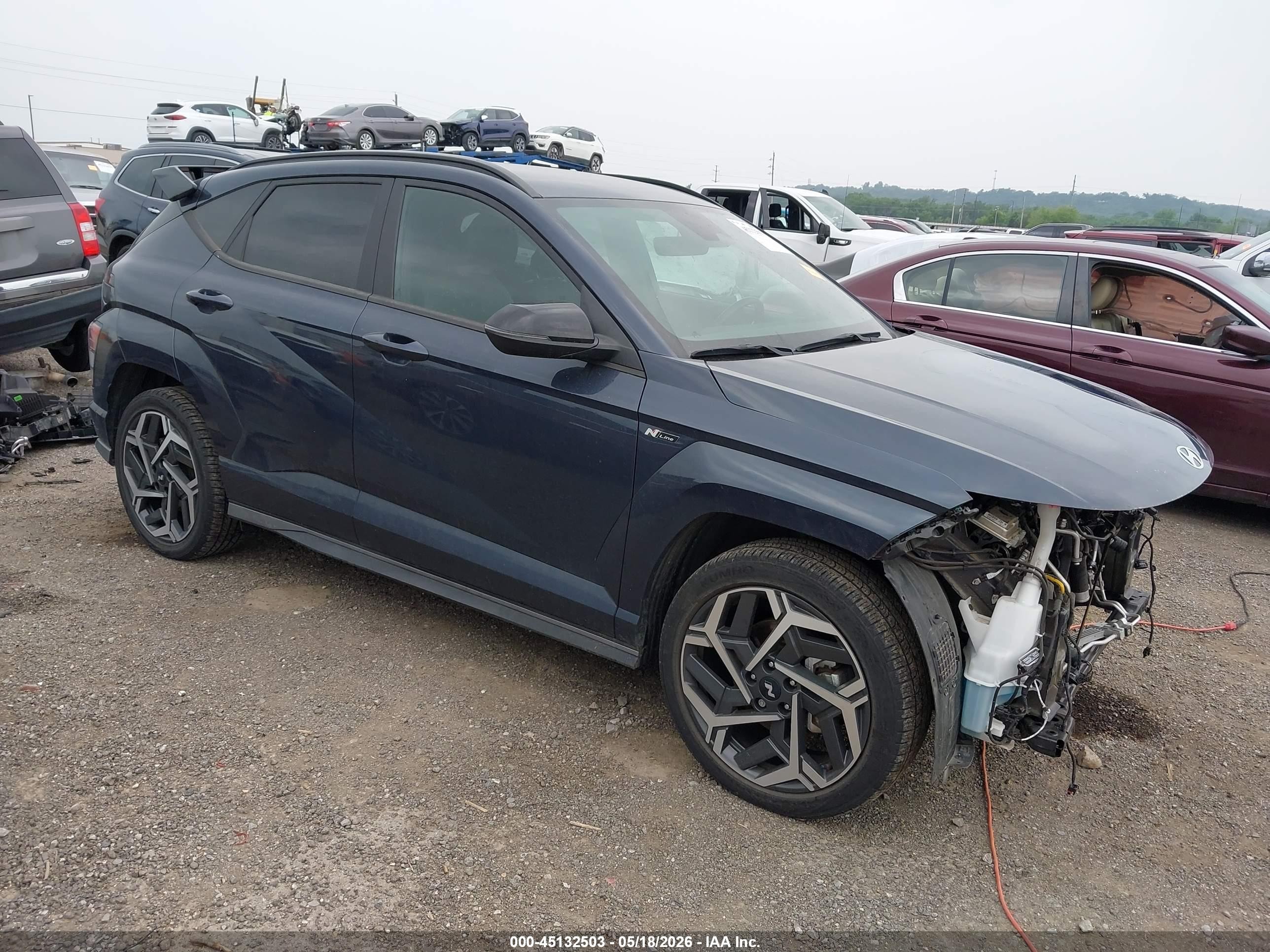 2025 Hyundai Kona N Line S, VIN KM8HB3A33SU188995 — Перед