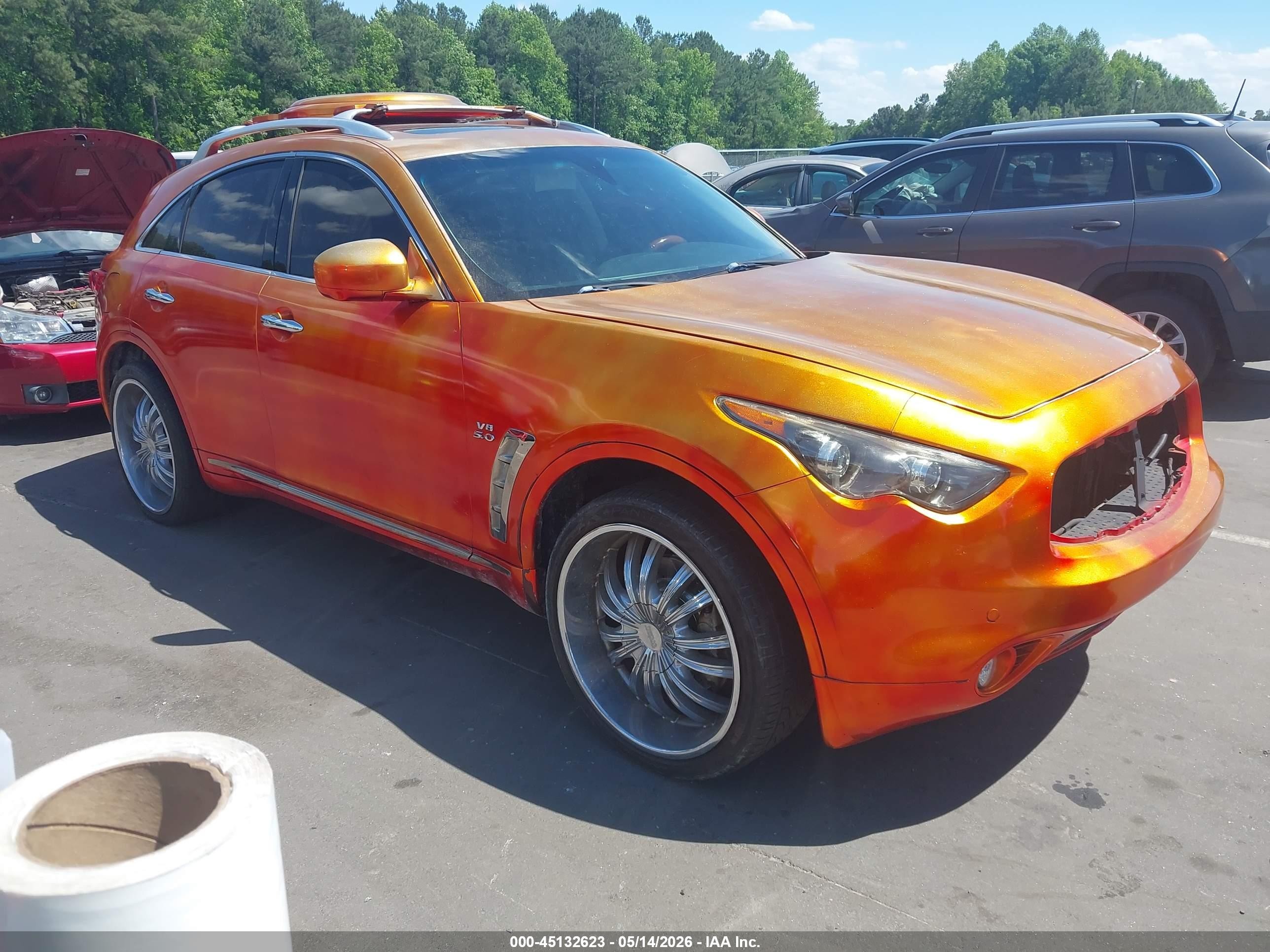 2011 Infiniti FX, VIN JN8BS1MW8BM170274 — Normal wear