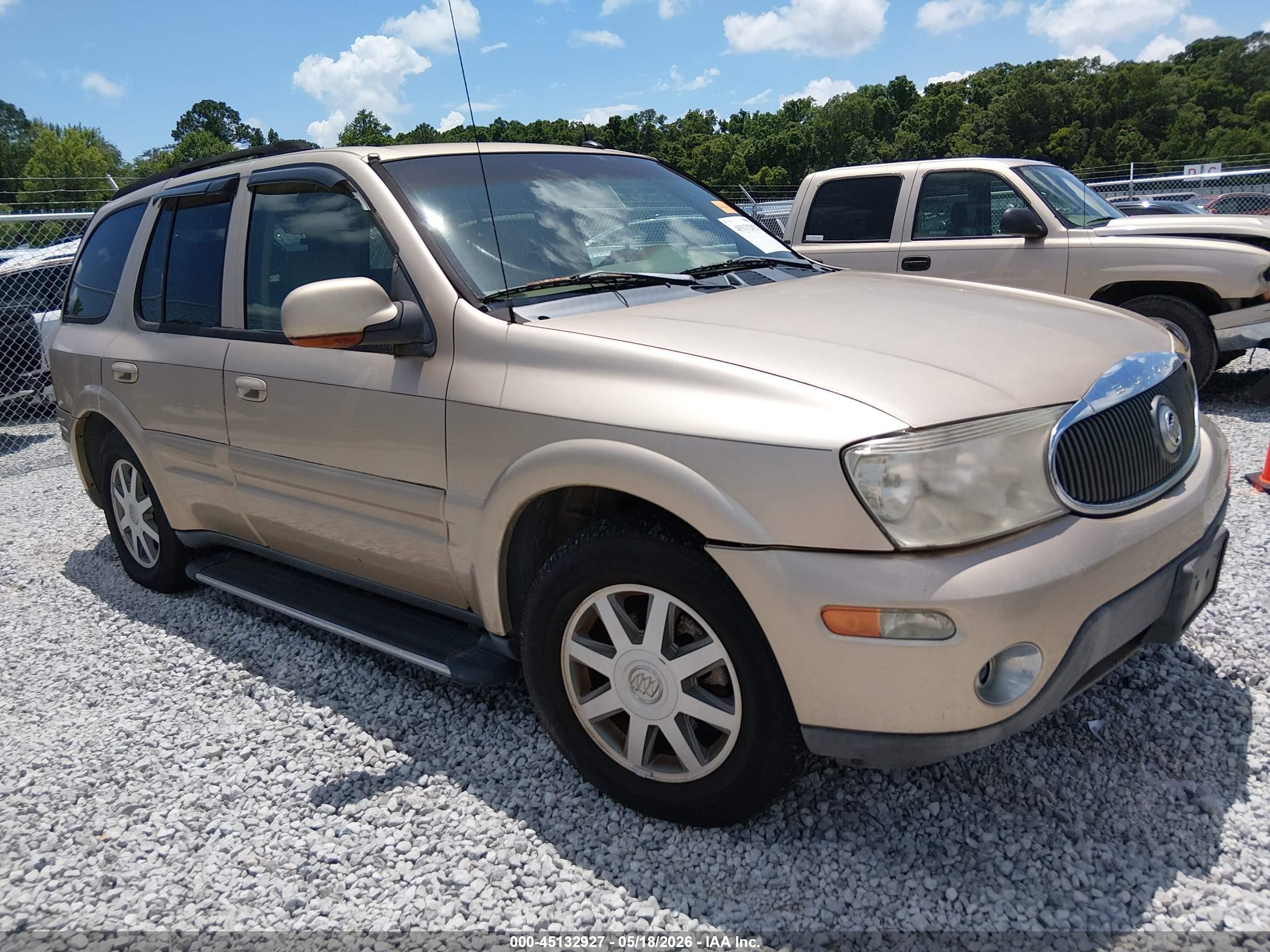 2004 Buick Rainier CXL, VIN 5GADS13S142191809 — Rear end
