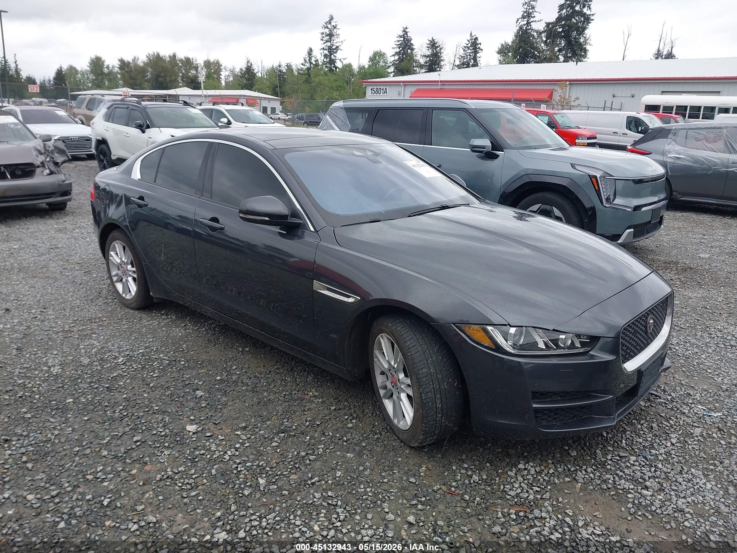 2018 Jaguar XE 25t Premium, VIN SAJAJ4FX5JCP19971 — Front end
