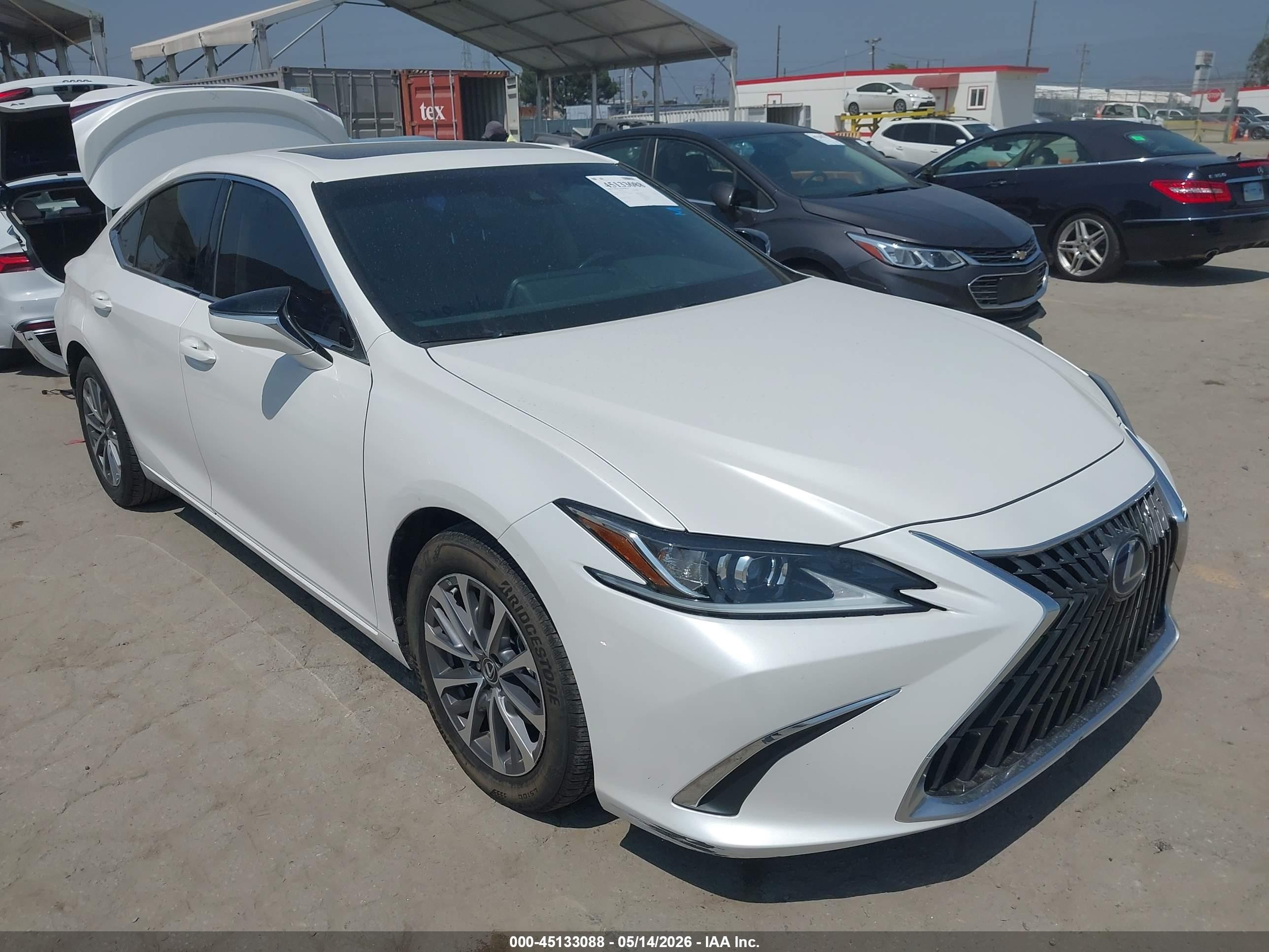 2022 Lexus ES 300h, VIN 58ACA1C15NU025730 — Rear end