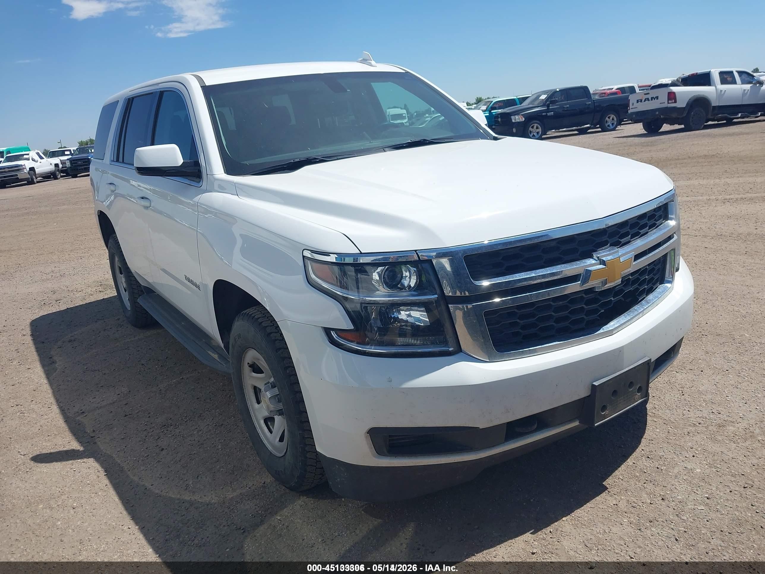 2017 Chevrolet Tahoe Commercial, VIN 1GNSKEEC8HR321771 — Hail