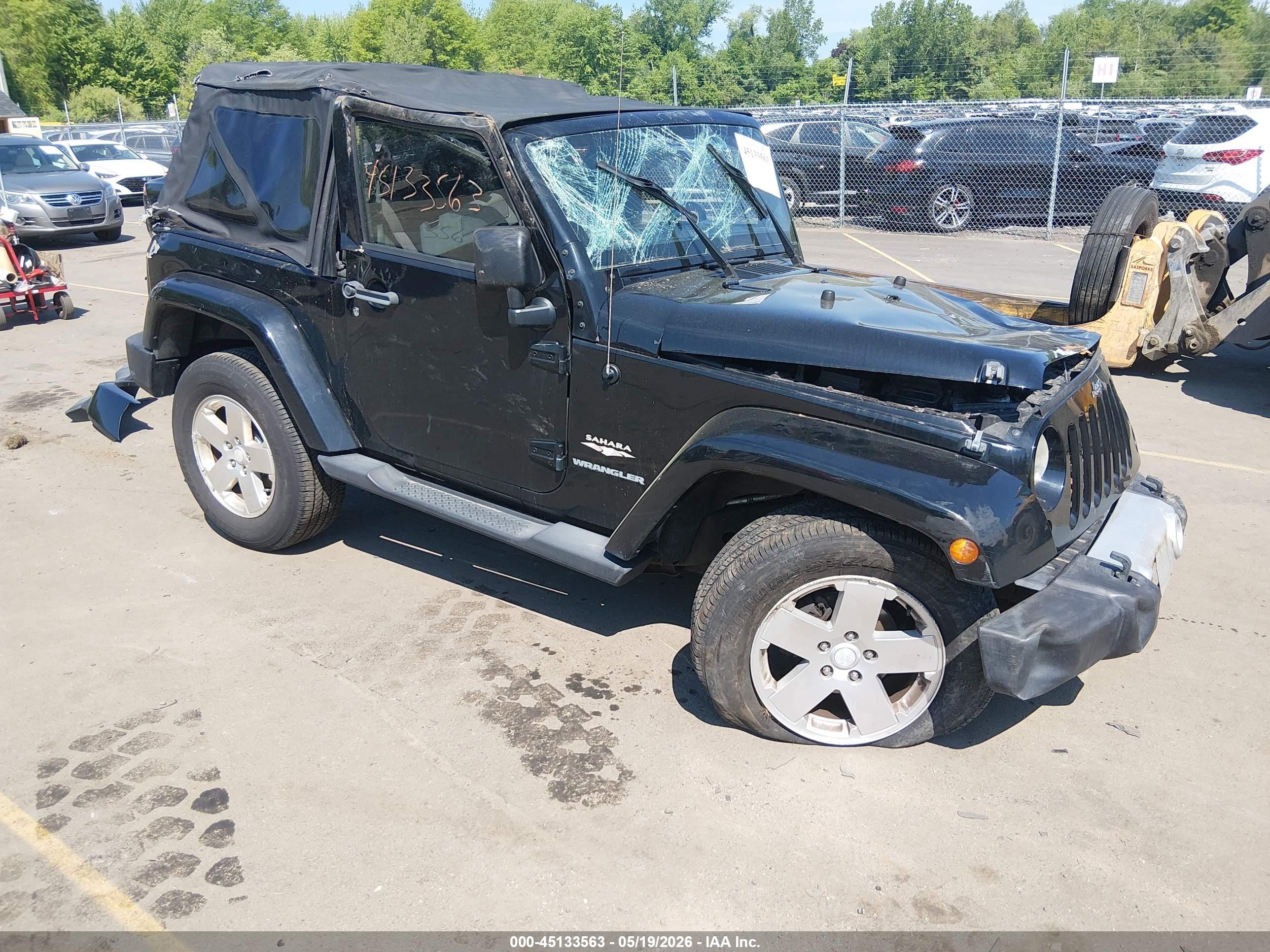 2012 Jeep Wrangler Sahara, VIN 1C4AJWBG8CL118413 — All over