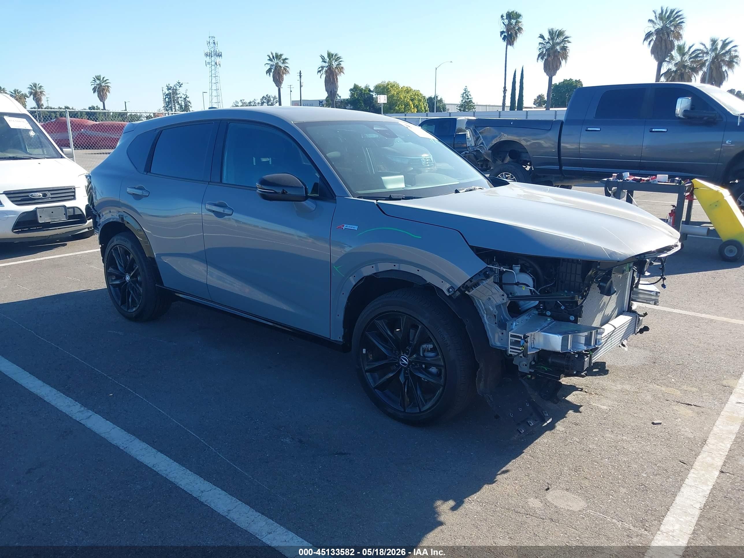 2025 Acura ADX w/A-Spec Advance Package, VIN 3HDSA2H73SM716201 — Side