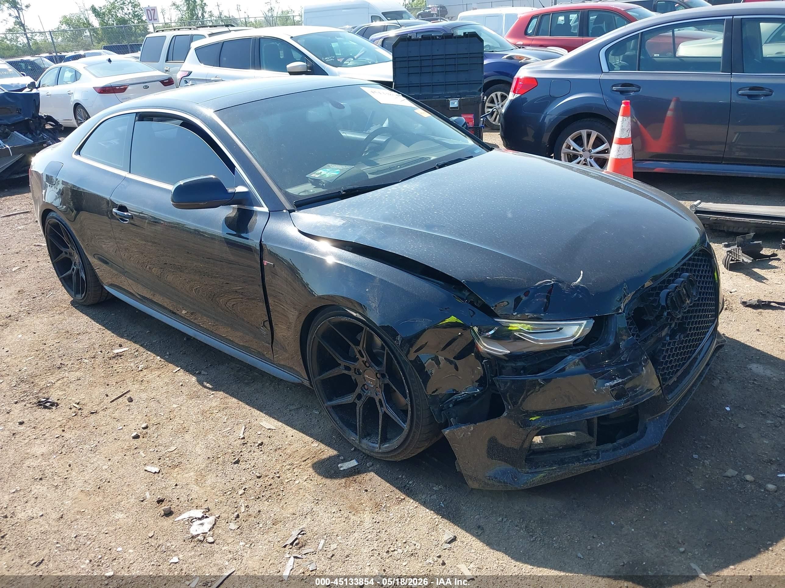 2016 Audi A5 Premium Plus, VIN WAUM2AFR8GA057572 — Front end
