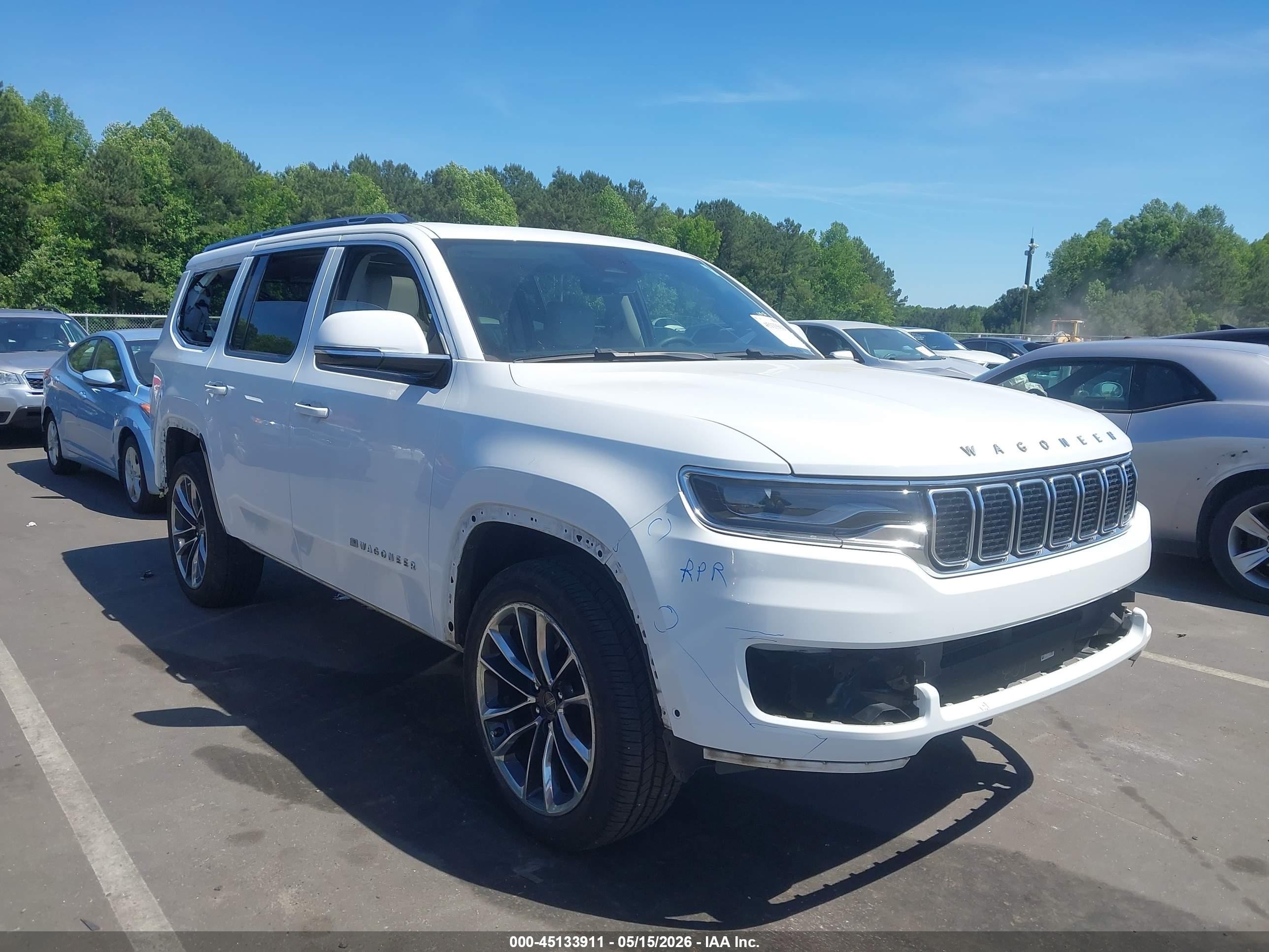 2022 Jeep Wagoneer Series II, VIN 1C4SJVBT0NS160238 — Зад