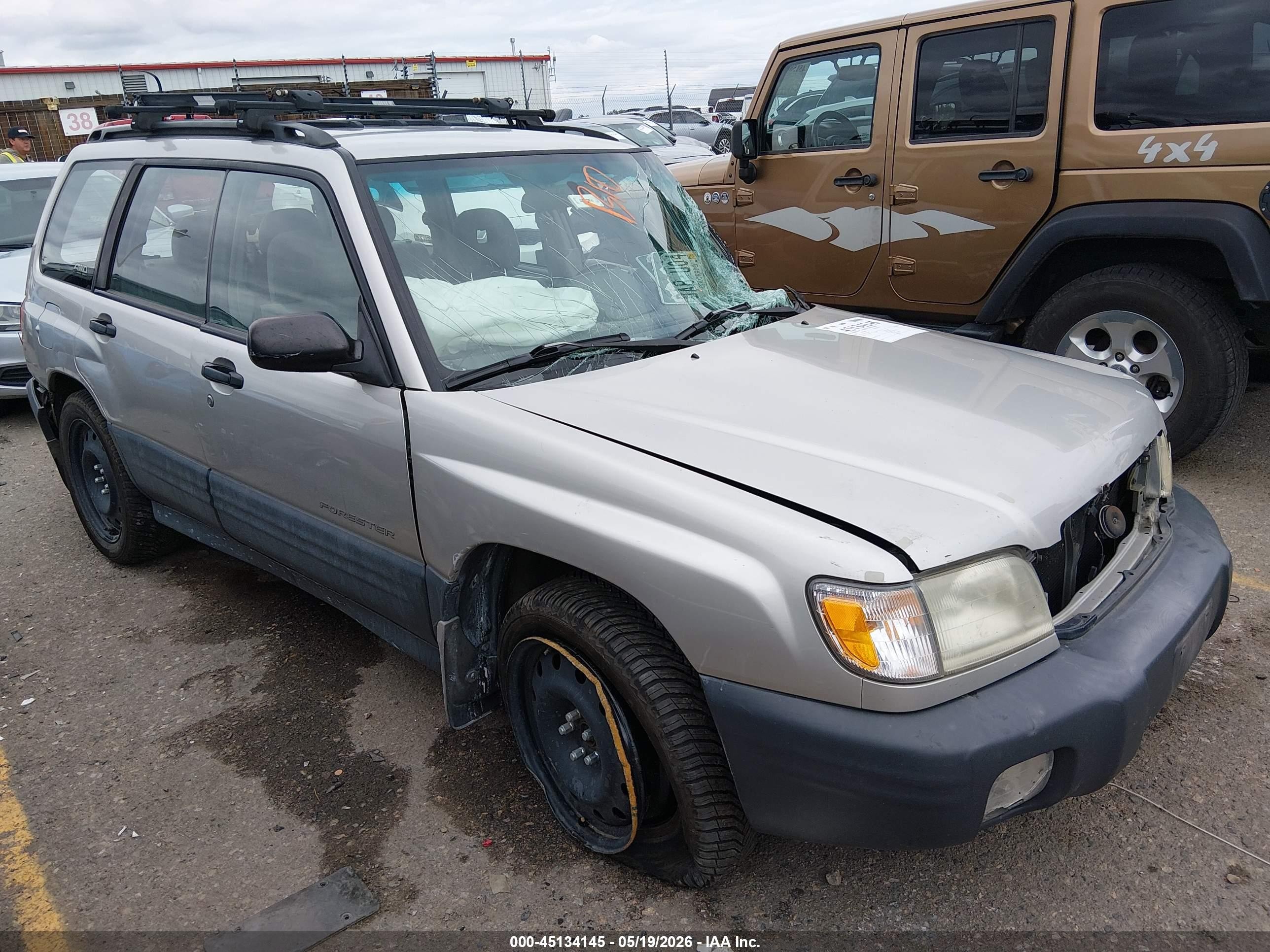 2001 Subaru Forester L, VIN JF1SF63501G720897 — Биологическое загрязнение