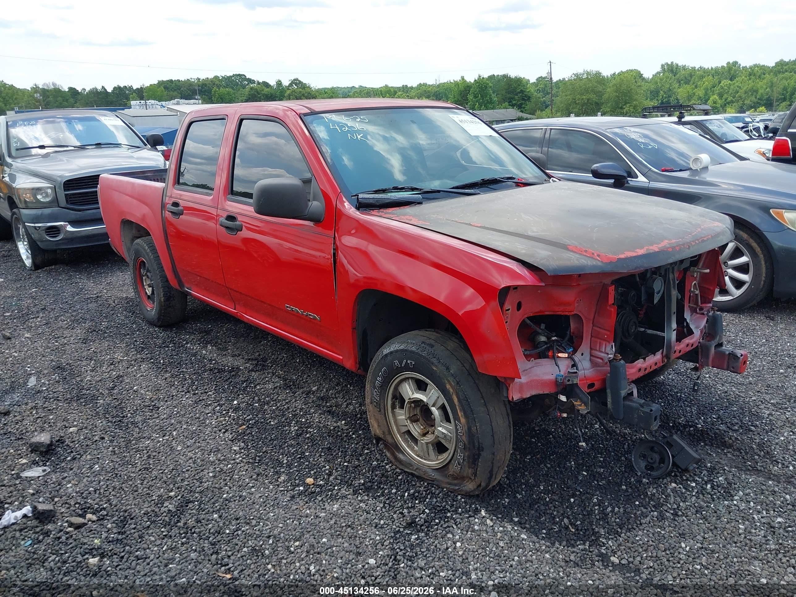 2004 GMC Canyon 1SC SLE Z85, VIN 1GTCS136748119684 — Обычный износ
