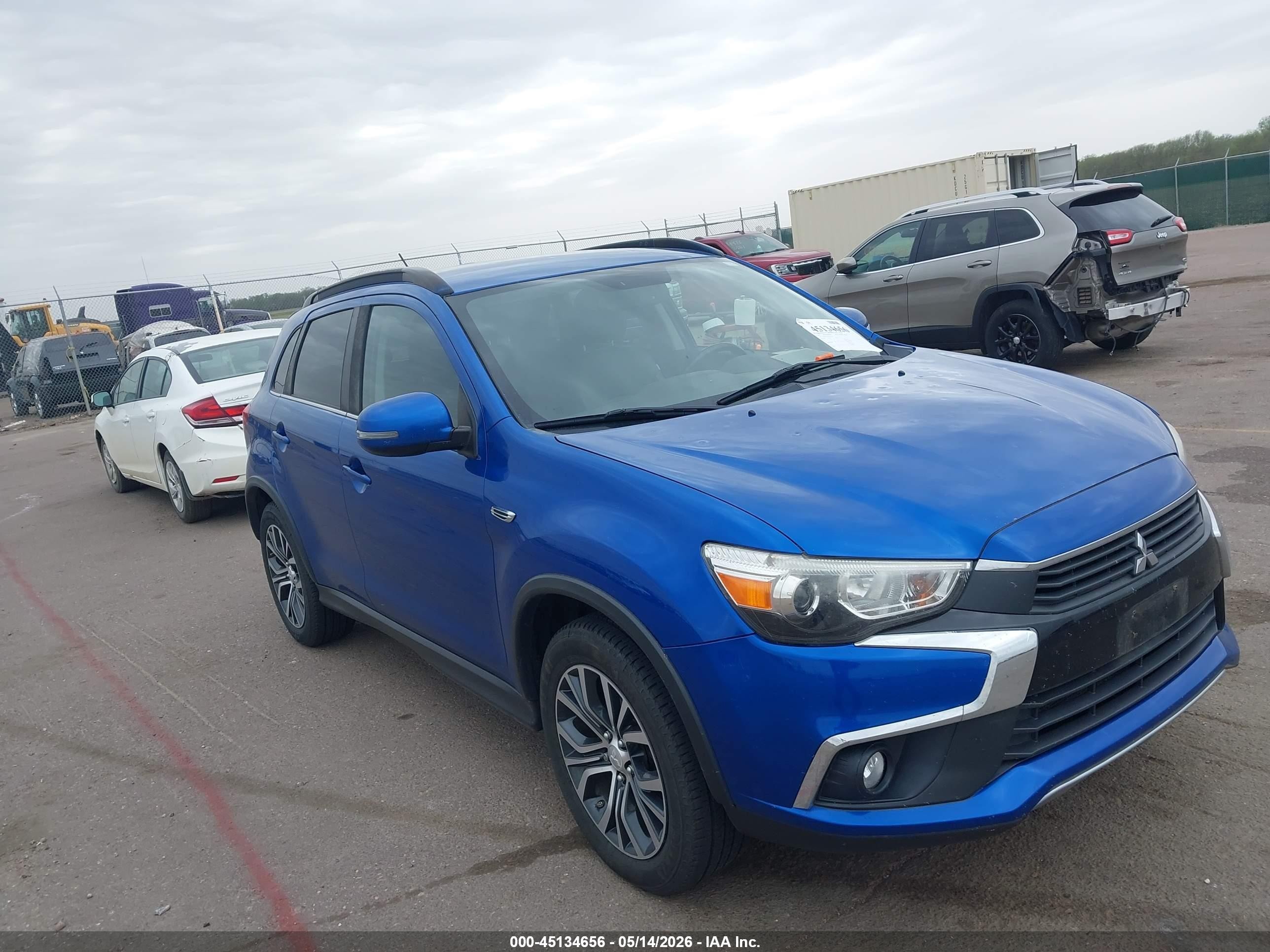 2016 Mitsubishi Outlander SEL, VIN JA4AR4AW2GZ028726 — Hail