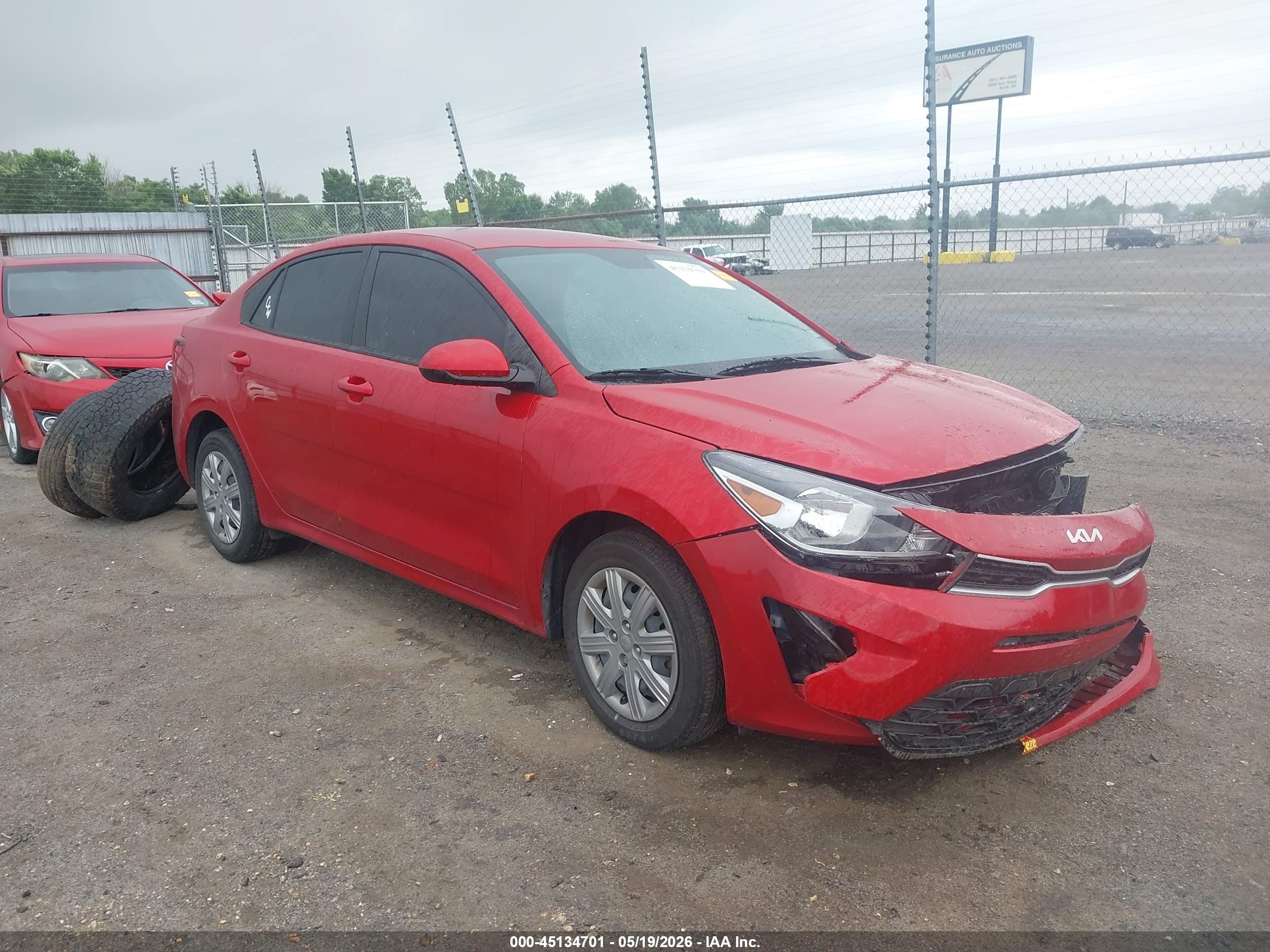 2023 Kia Rio S, VIN 3KPA24AD0PE620145 — Front end