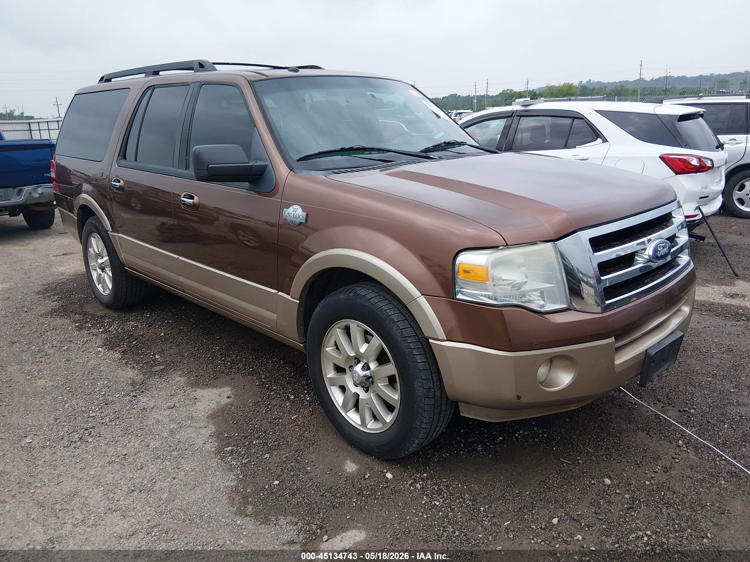2012 Ford Expedition Max XLT, VIN 1FMJK1H5XCEF12789 — Hail