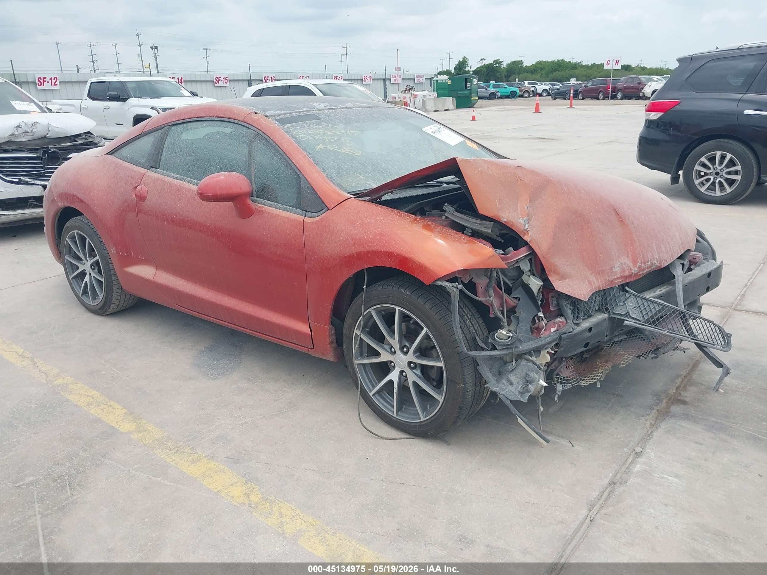 2012 Mitsubishi Eclipse GS, VIN 4A31K5DF5CE004043 — Front end
