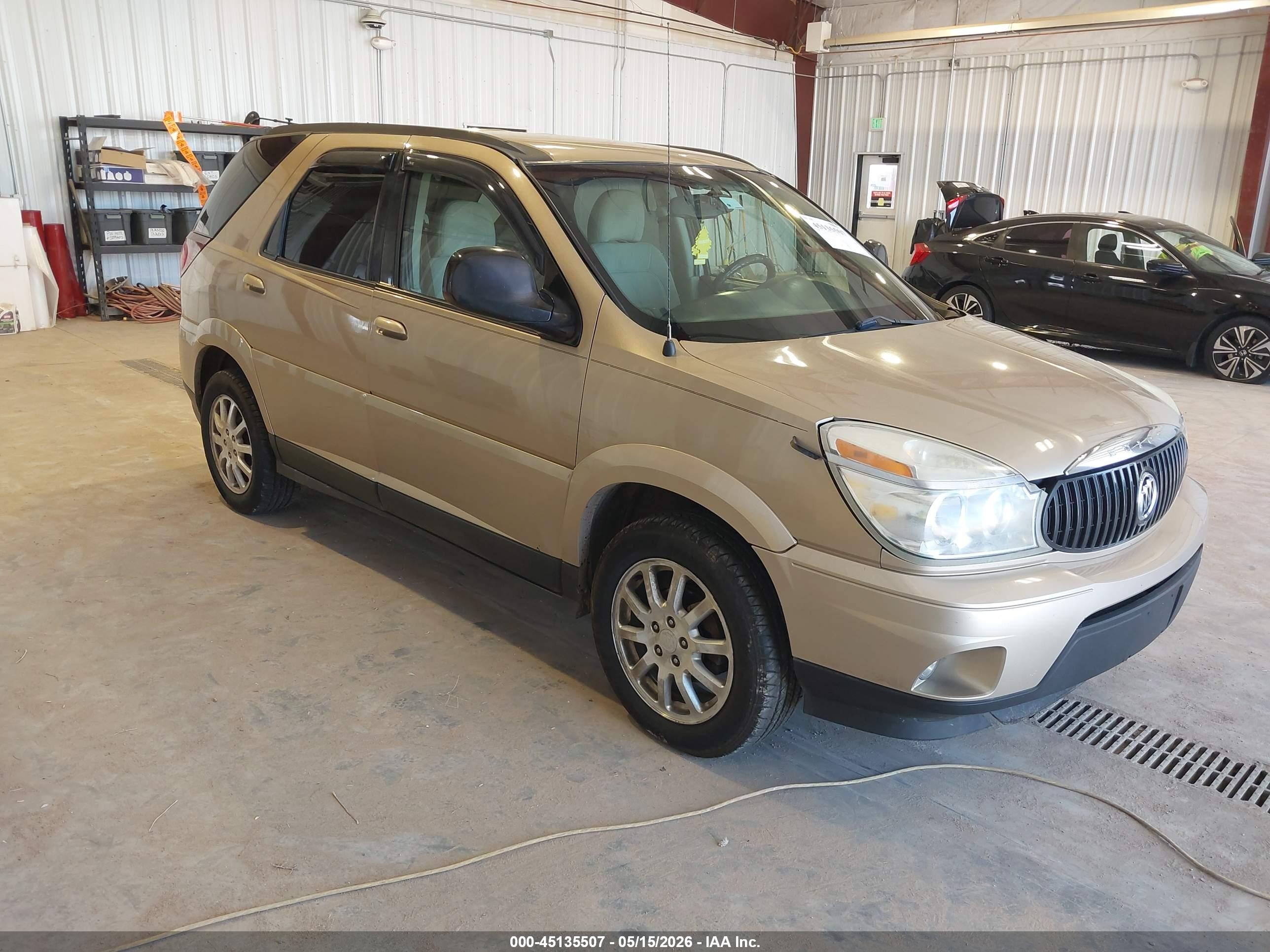 2006 Buick Rendezvous, VIN 3G5DA03L86S568137 — Rear end