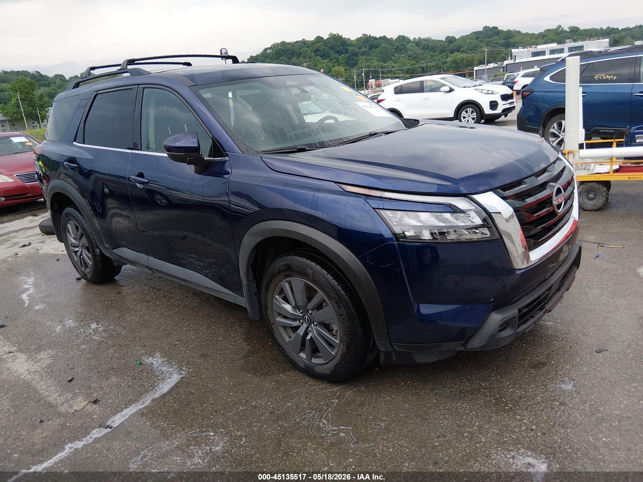 2025 Nissan Pathfinder SV, VIN 5N1DR3BC2SC283028 — Зад
