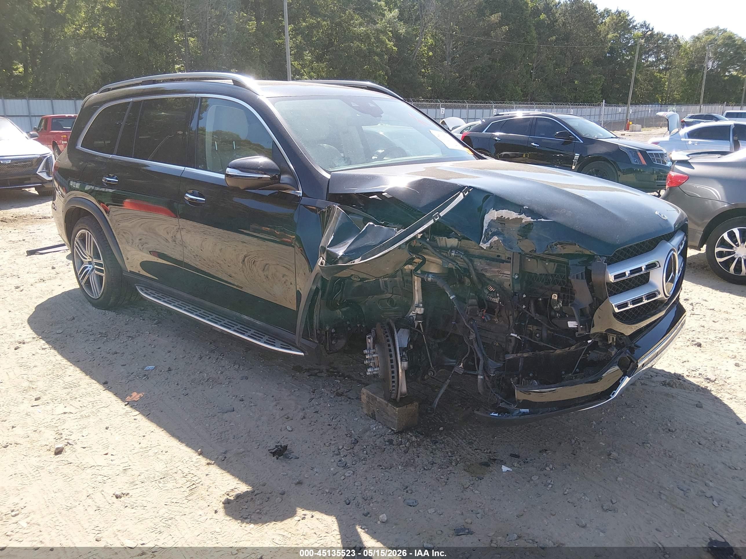 2023 Mercedes-Benz GLS 450, VIN 4JGFF5KE1PA887140 — Front end