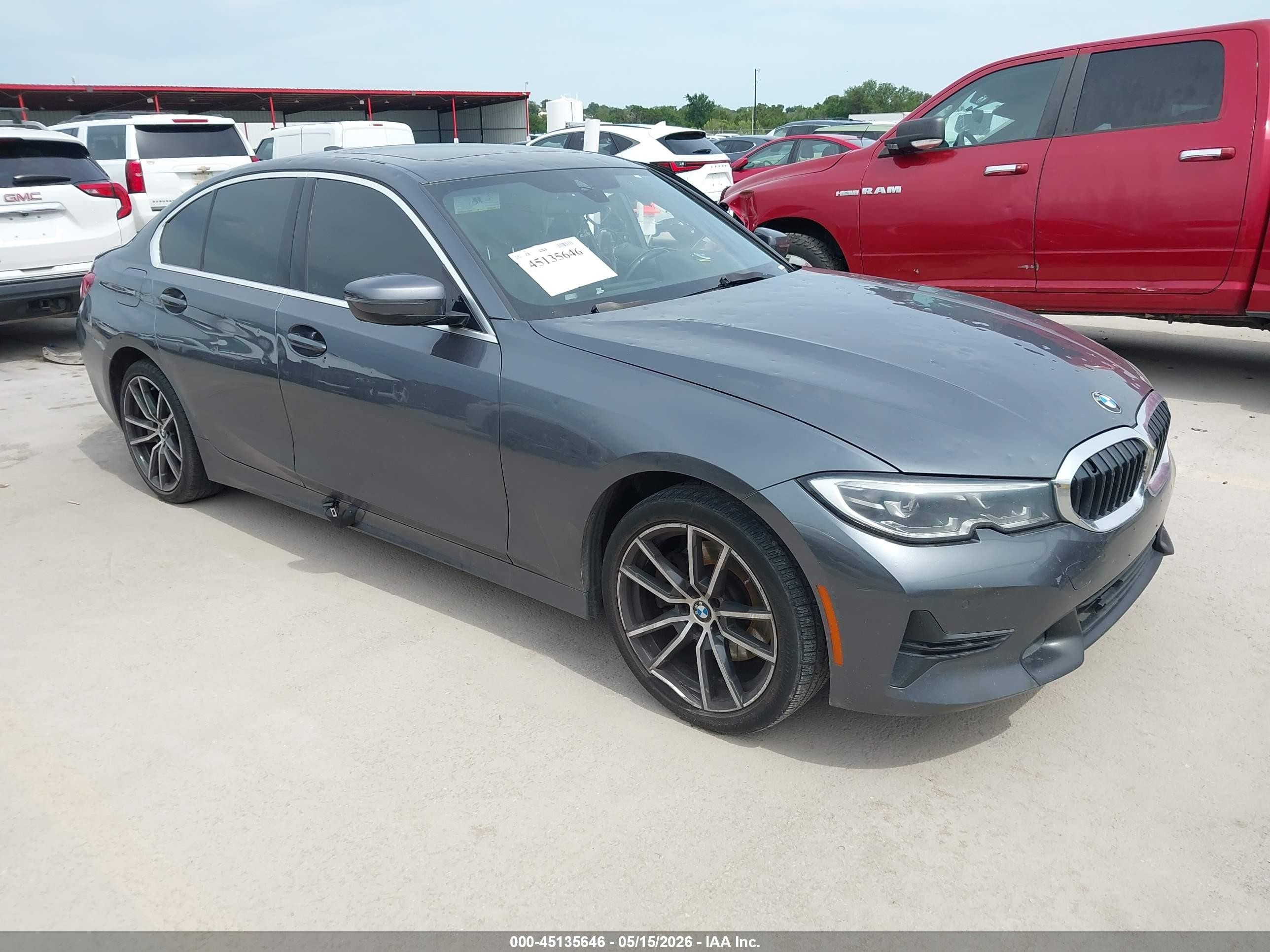 2021 BMW 3 Series 330i, VIN 3MW5R1J02M8C07191 — Hail