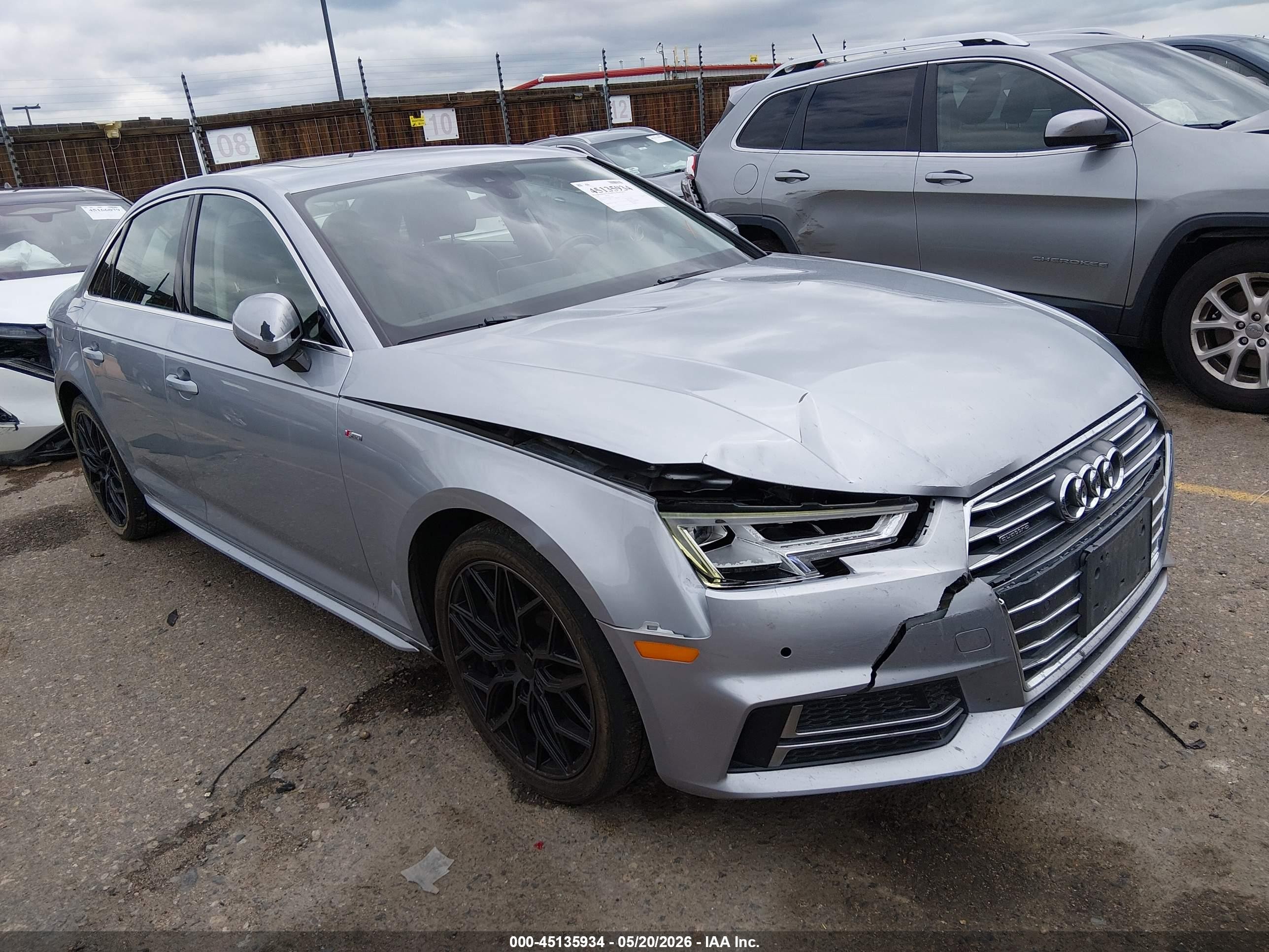 2018 Audi A4 Premium Plus, VIN WAUENAF49JA110481 — All over