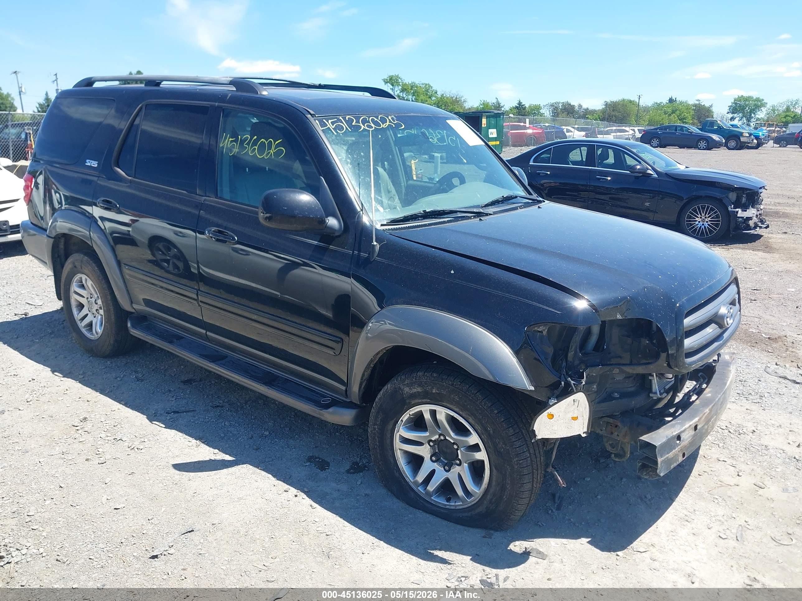 2004 Toyota Sequoia SR5, VIN 5TDBT44A64S229084 — All over