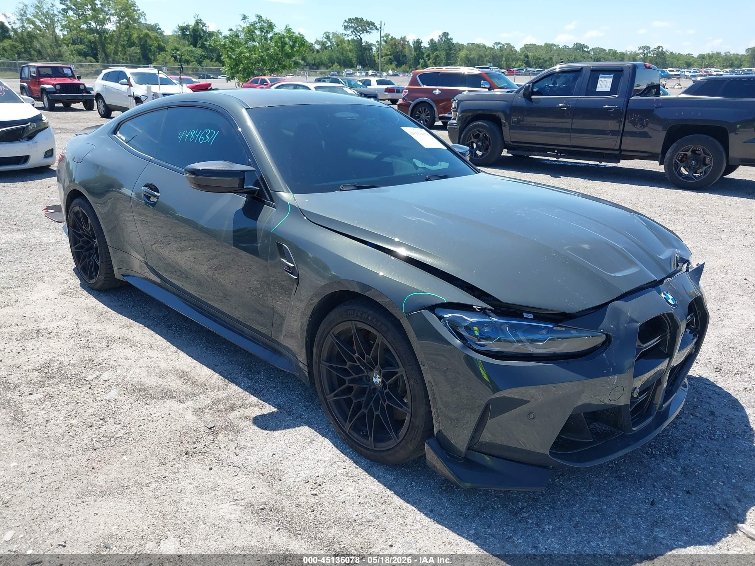 2022 BMW M4 Competition xDrive, VIN WBS43AZ06NCK73105 — Front end