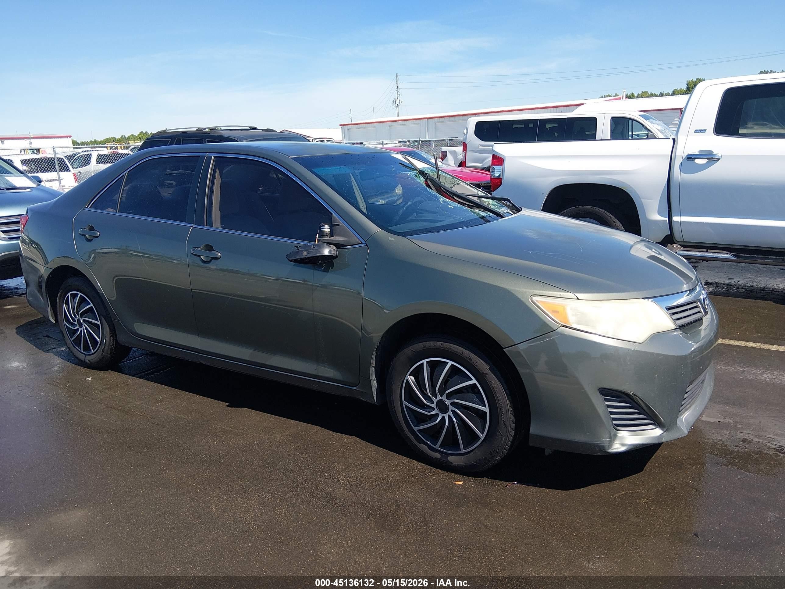 2012 Toyota Camry SE, VIN 4T1BF1FK7CU613361 — Vandalism