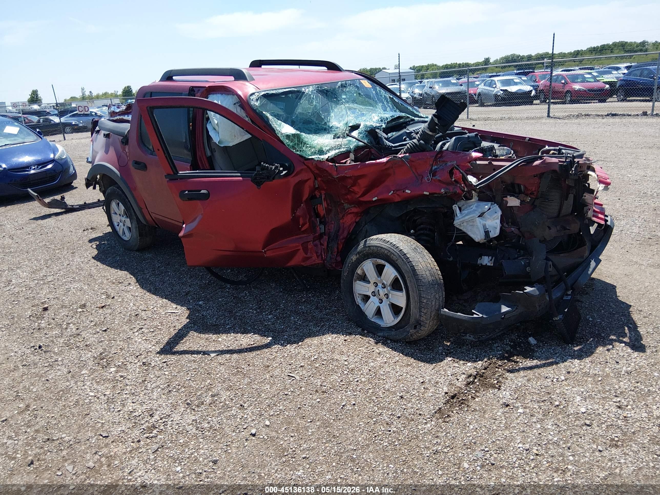 2008 Ford Explorer Sport Trac XLT, VIN 1FMEU31E98UA17305 — Biohazard / chemical