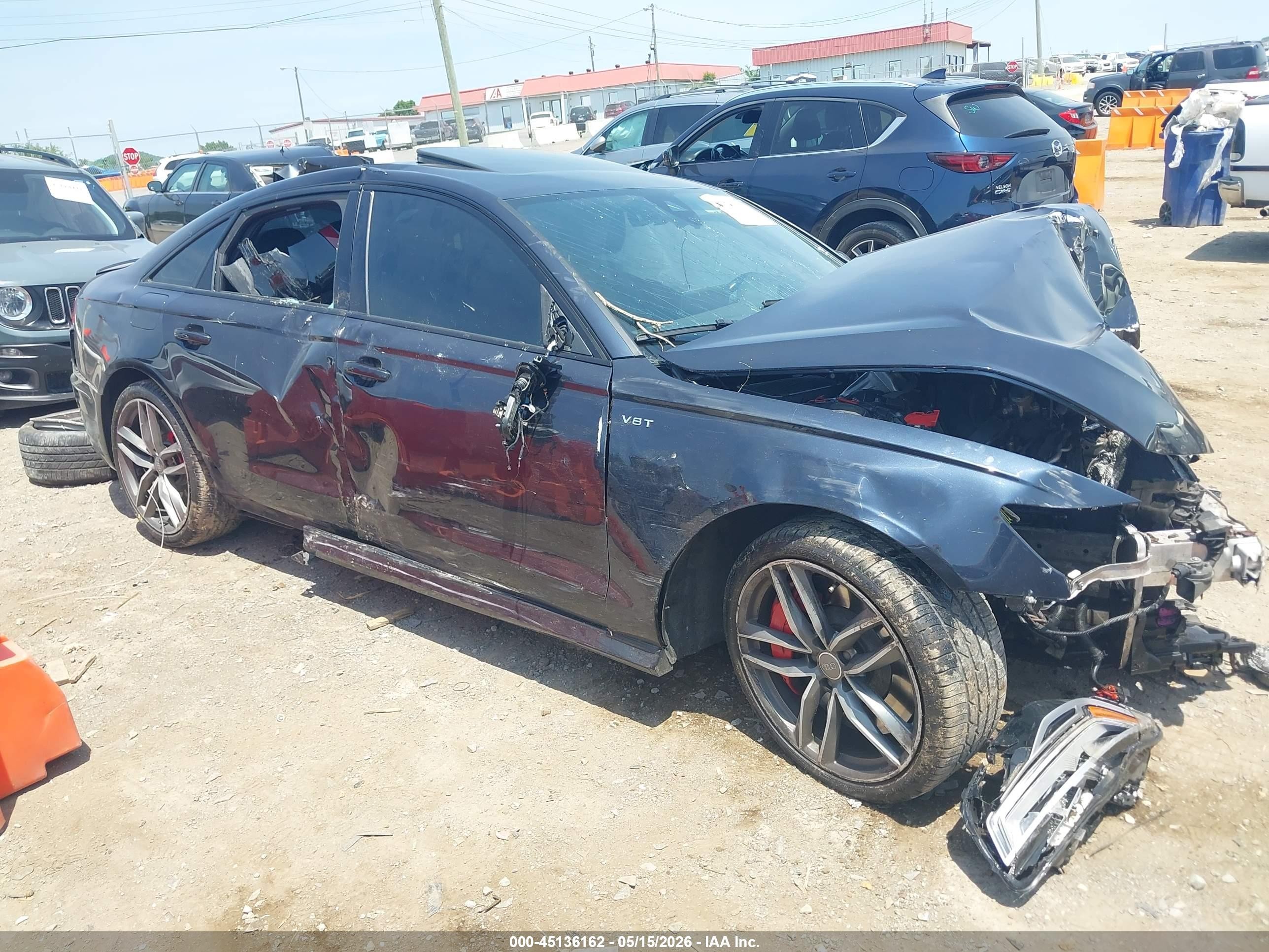 2017 Audi S6 Prestige, VIN WAUHFAFC6HN045481 — Biohazard / chemical