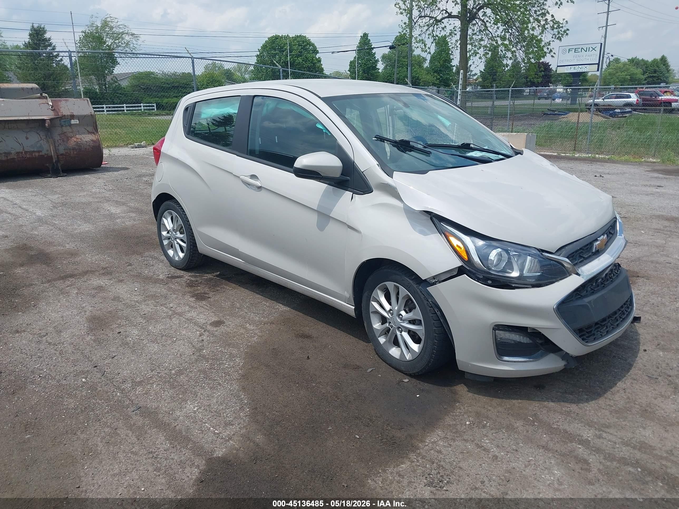 2021 Chevrolet Spark 1LT, VIN KL8CD6SA7MC744833 — Front end