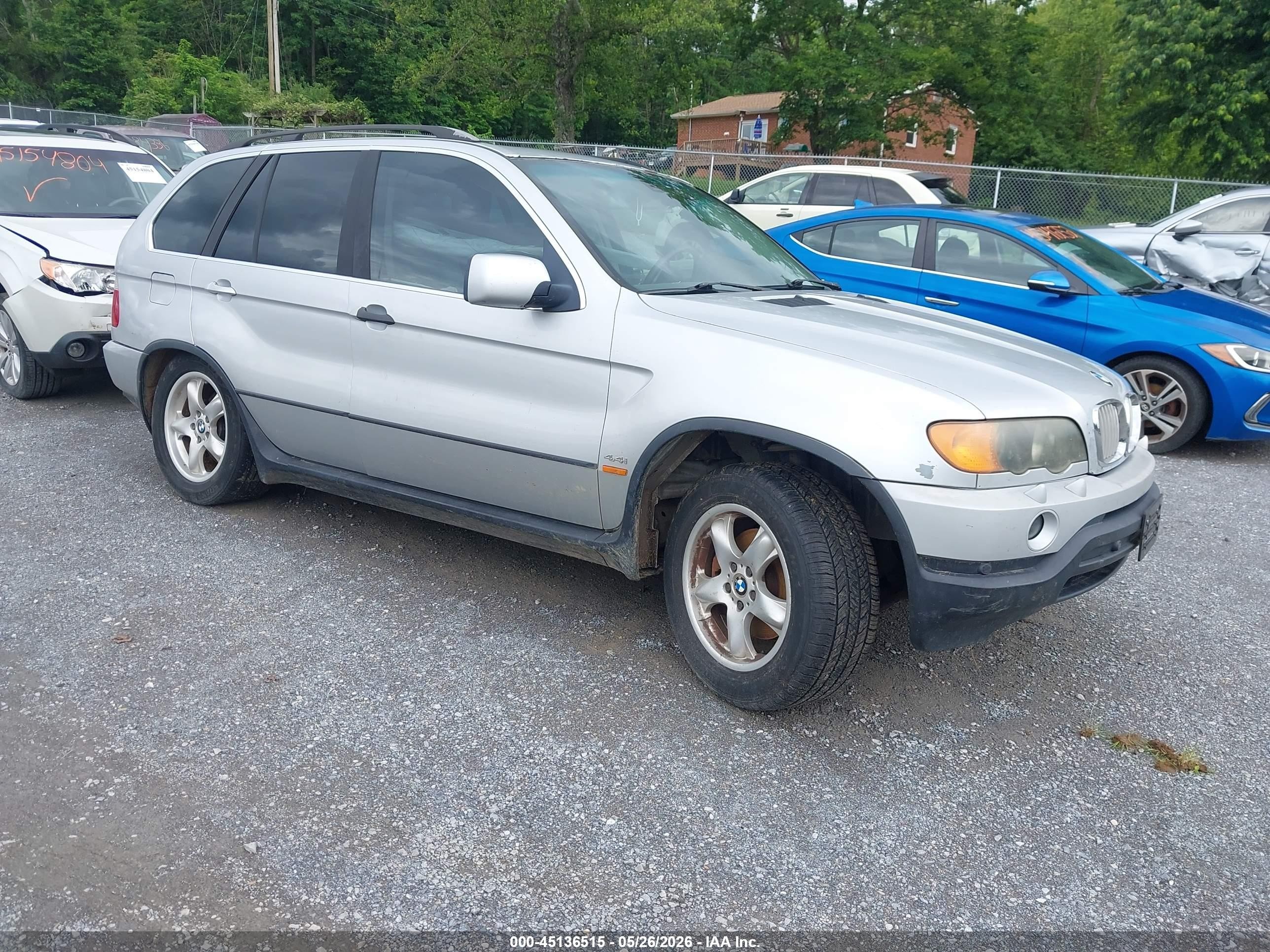 2001 BMW X5 4.4i, VIN WBAFB335X1LH10214 — По всему кузову