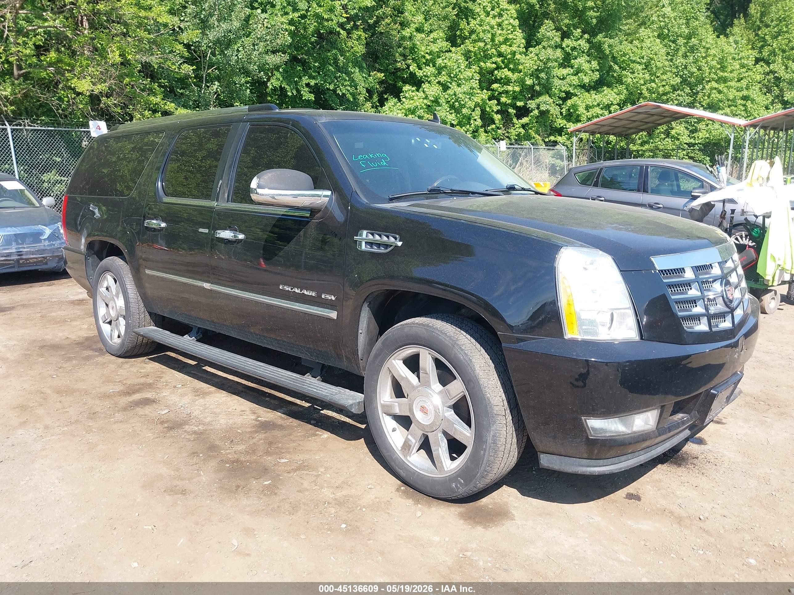 2013 Cadillac Escalade ESV Luxury, VIN 1GYS4HEF1DR343050 — Зад