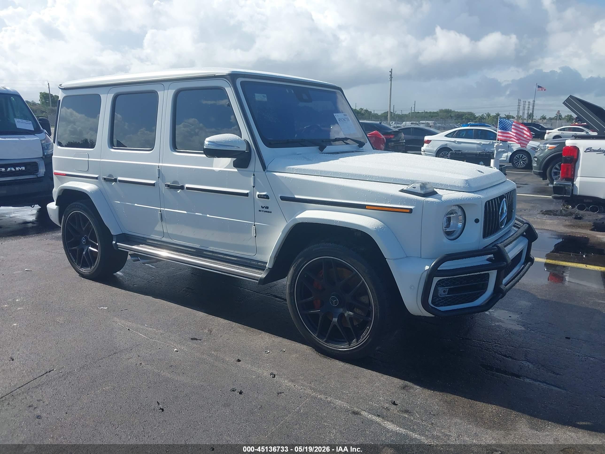 2021 Mercedes-Benz G 63 AMG, VIN W1NYC7HJ4MX395970 — Theft recovery